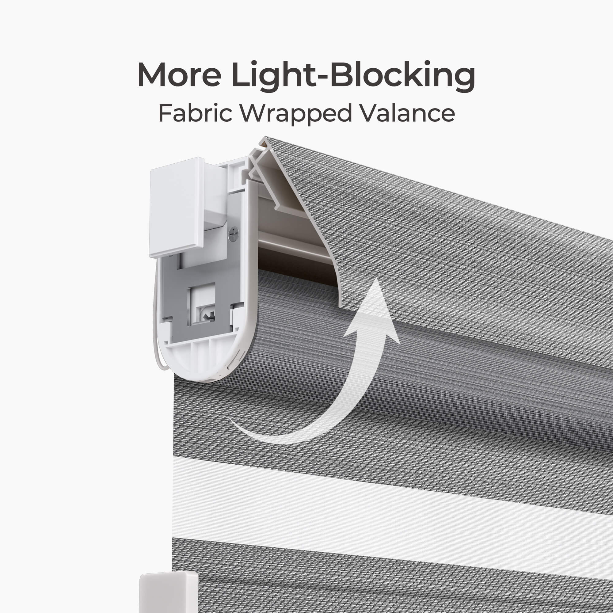 Allesin Prestige Motorized Zebra Shades