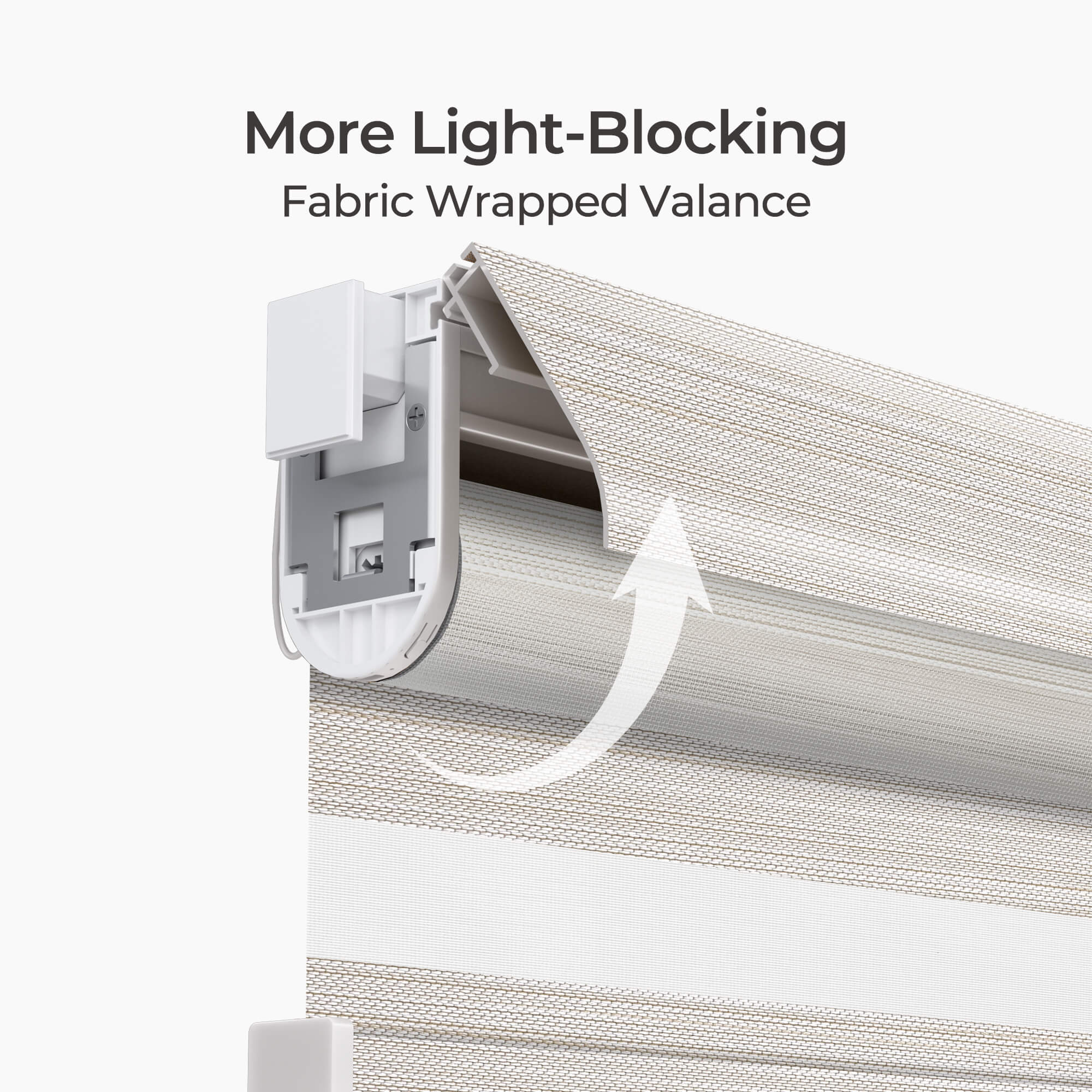 Allesin Prestige Motorized Zebra Shades