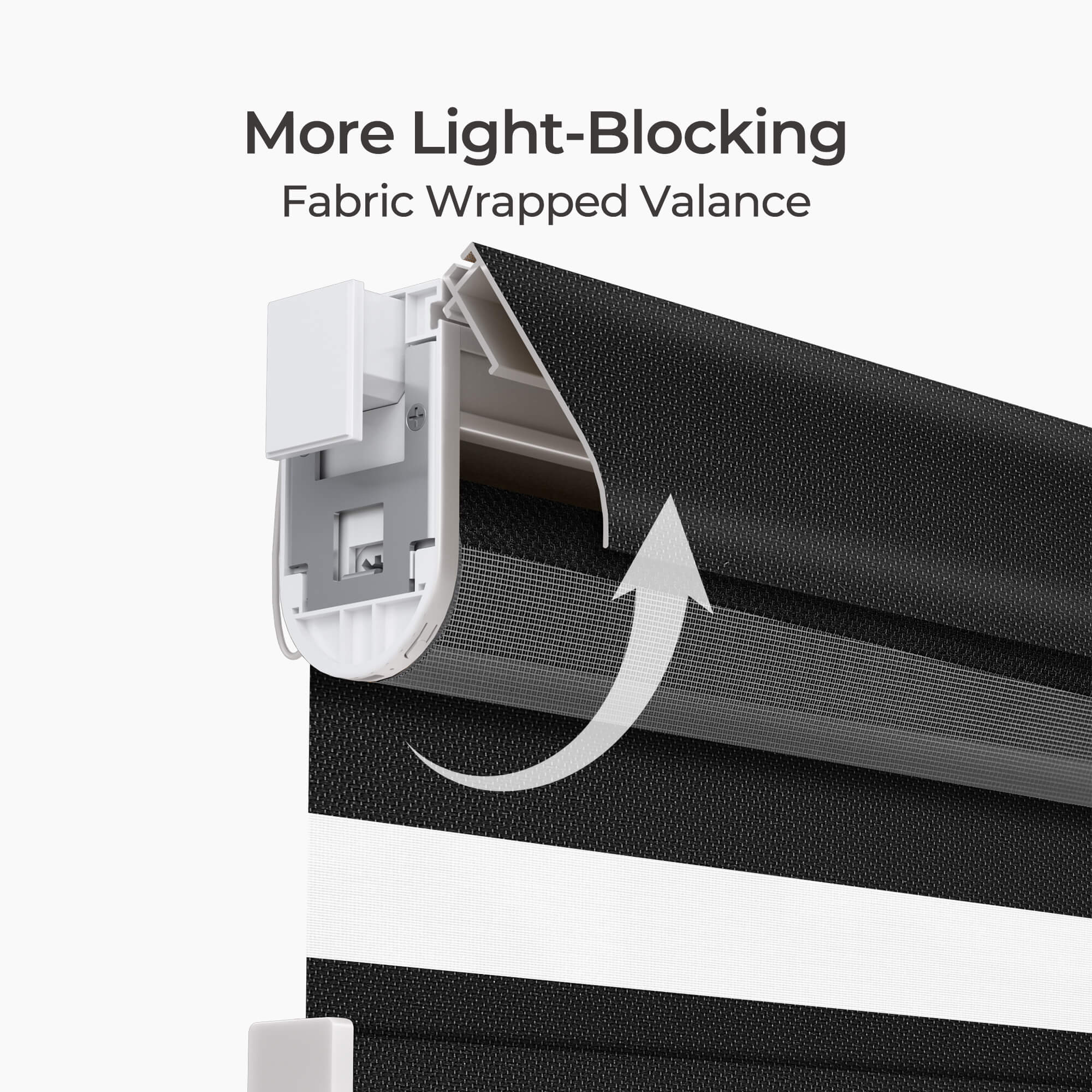 Allesin Prestige Motorized Zebra Shades