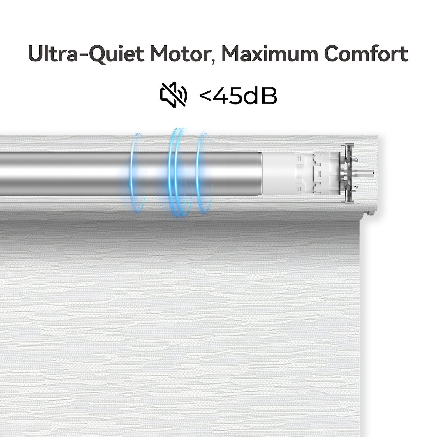 Allesin Prestige Motorized Blackout Roller Shades