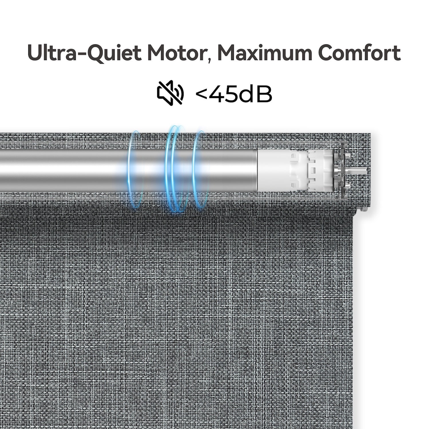 Allesin Prestige Motorized Blackout Roller Shades