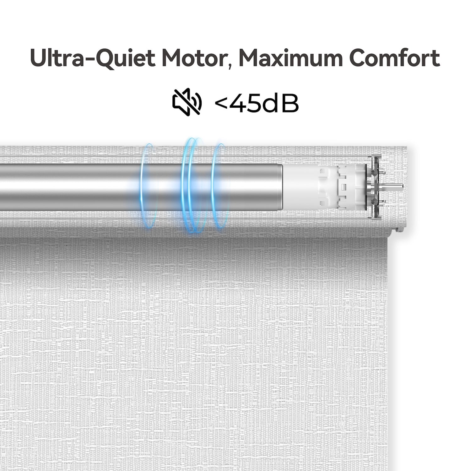 Allesin Prestige Motorized Blackout Roller Shades