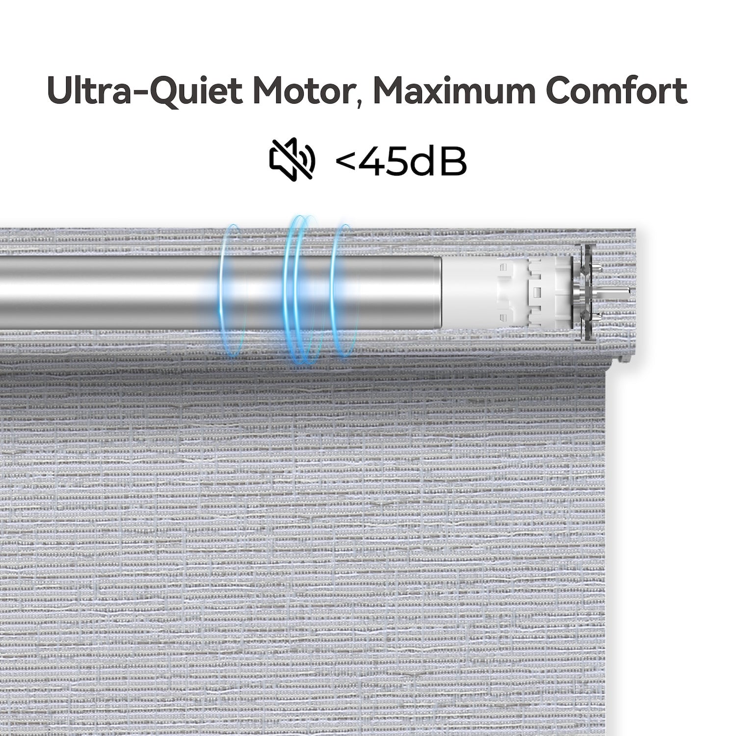 Allesin Prestige Motorized Blackout Roller Shades