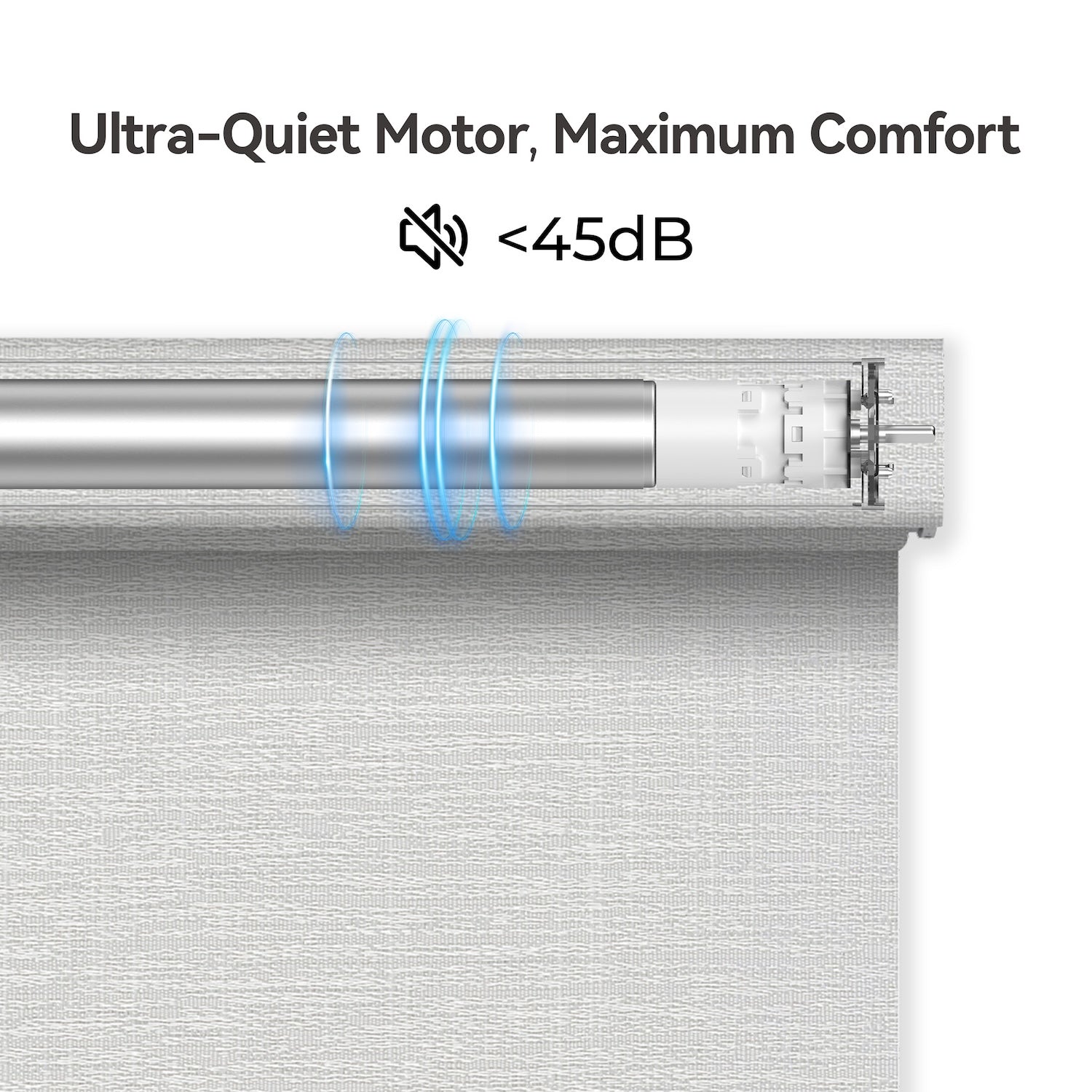 Allesin Prestige Motorized Blackout Roller Shades