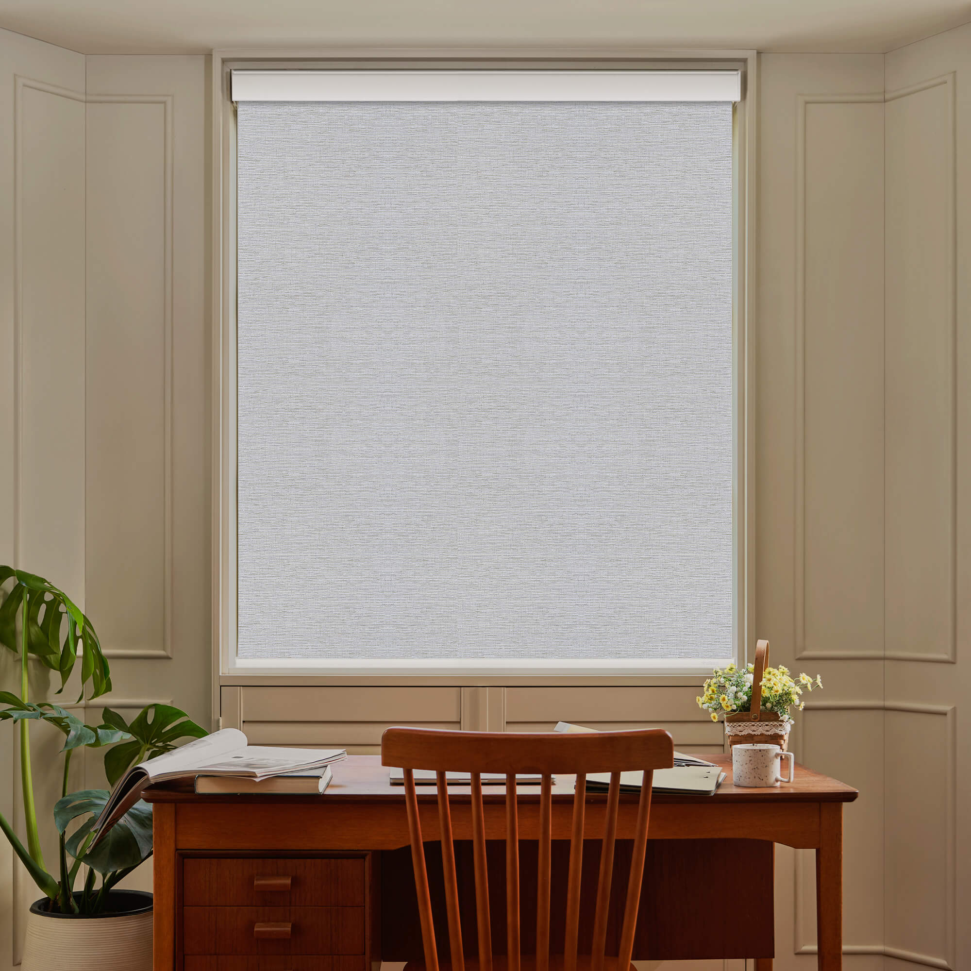 Allesin Select Motorized Blackout Roller Shades