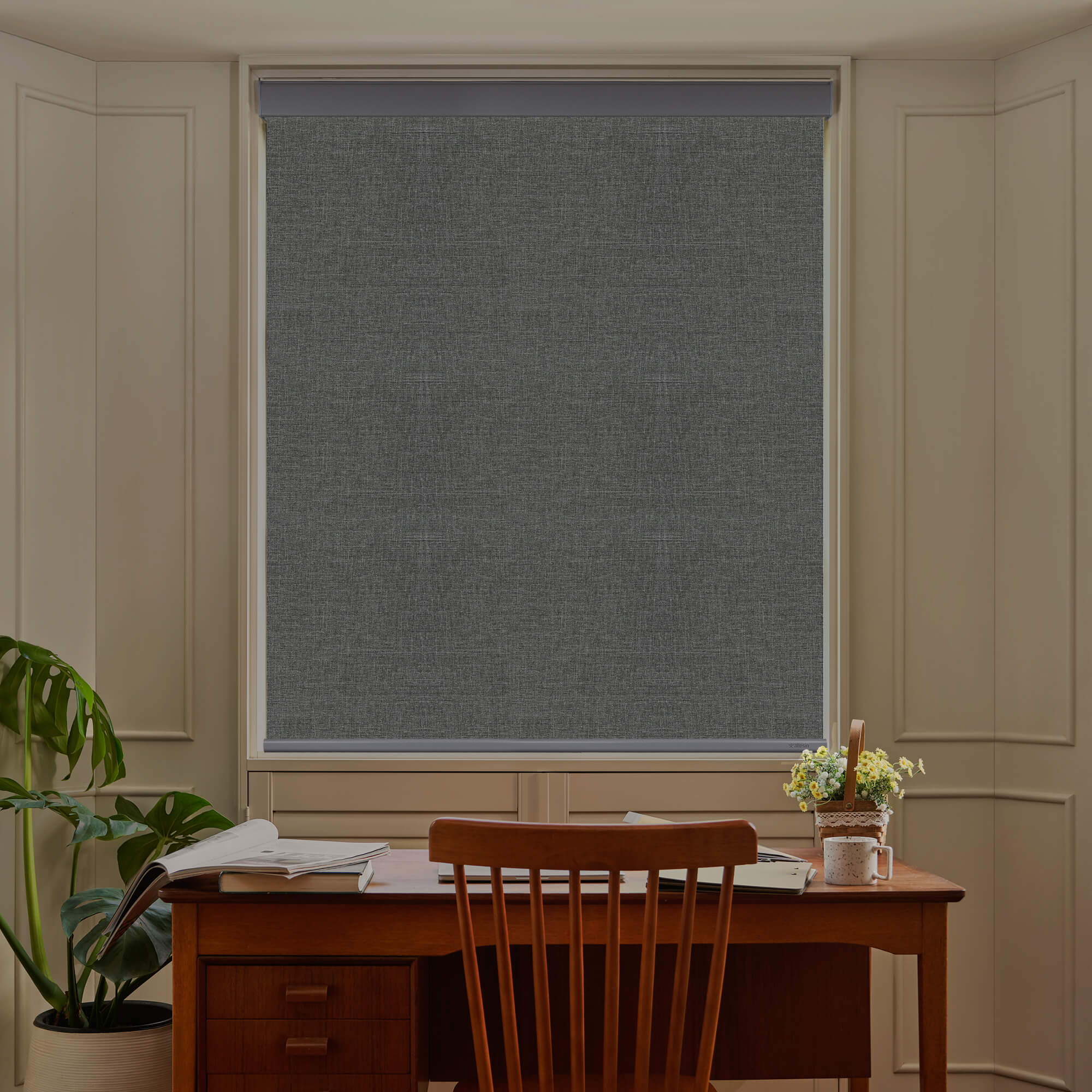 Allesin Select Motorized Blackout Roller Shades