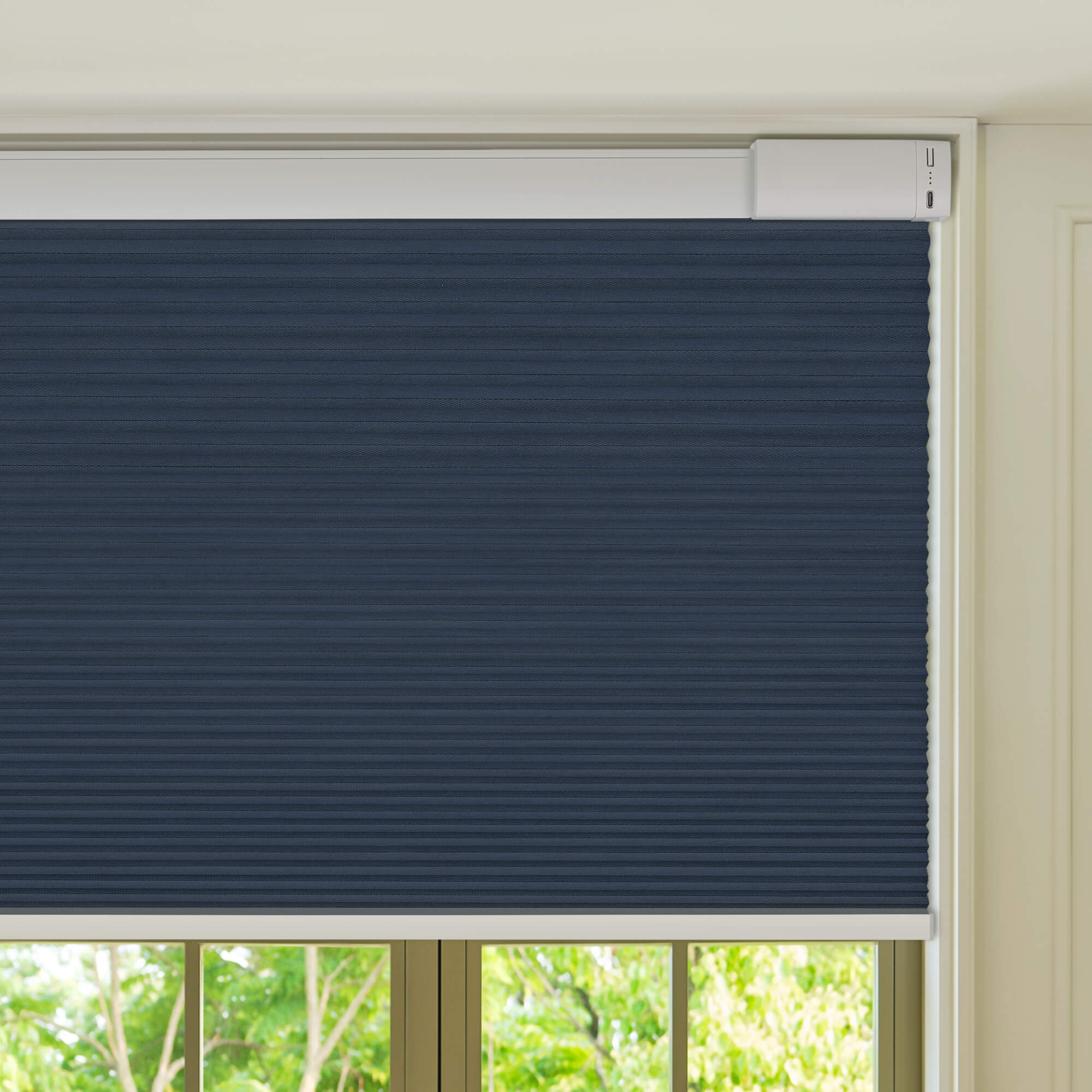 Allesin Select Motorized Blackout Honeycomb Shades
