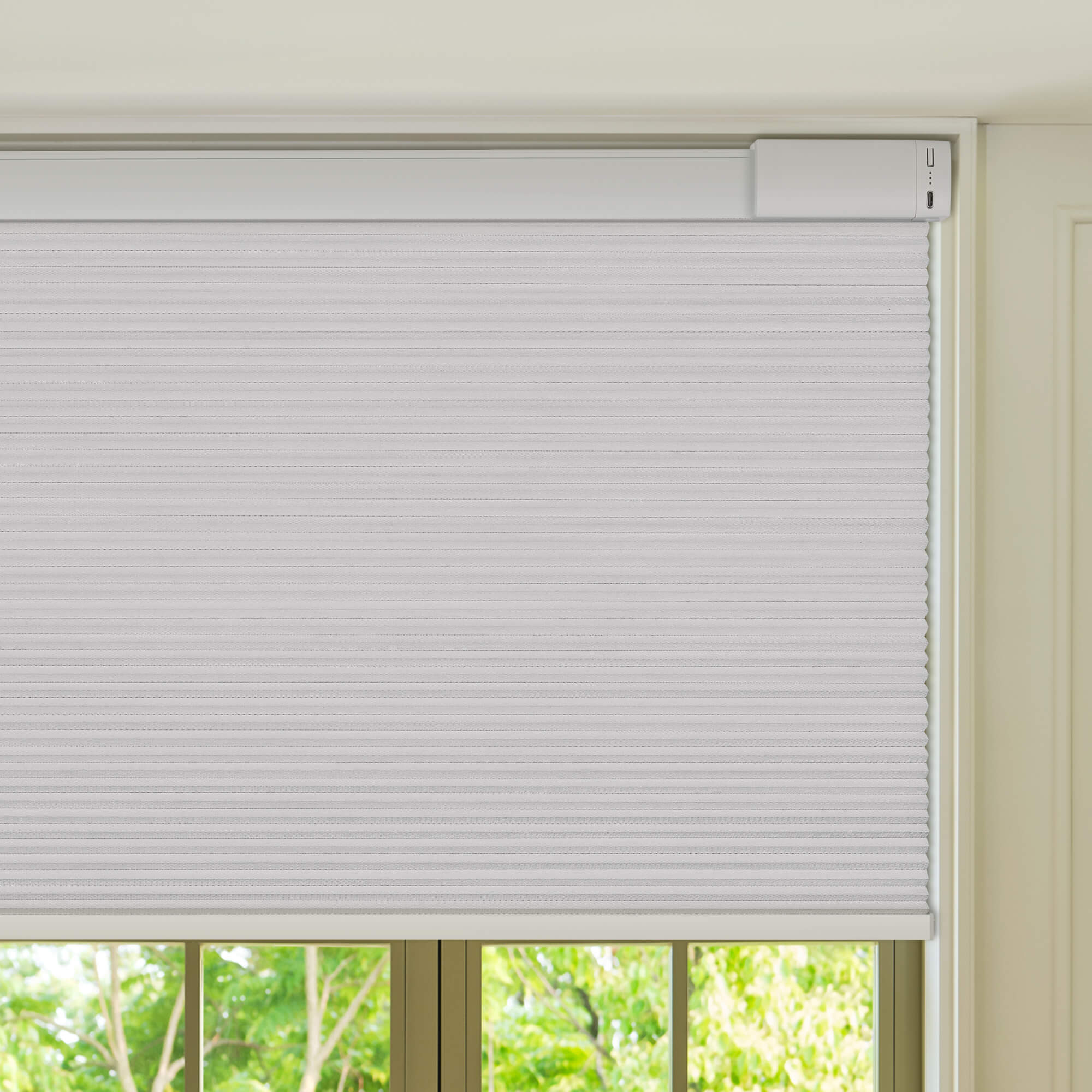 Allesin Select Motorized Blackout Honeycomb Shades