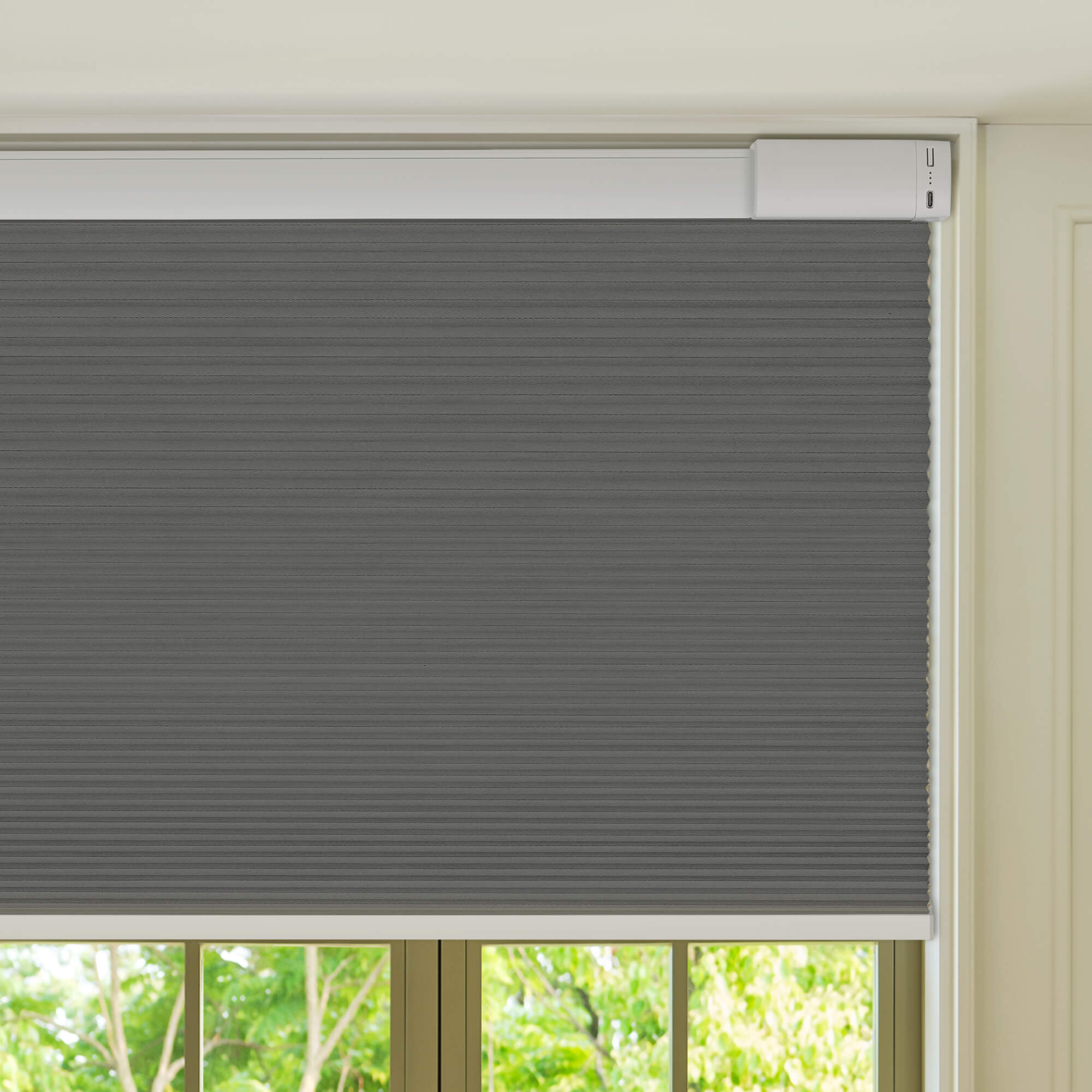 Allesin Select Motorized Blackout Honeycomb Shades