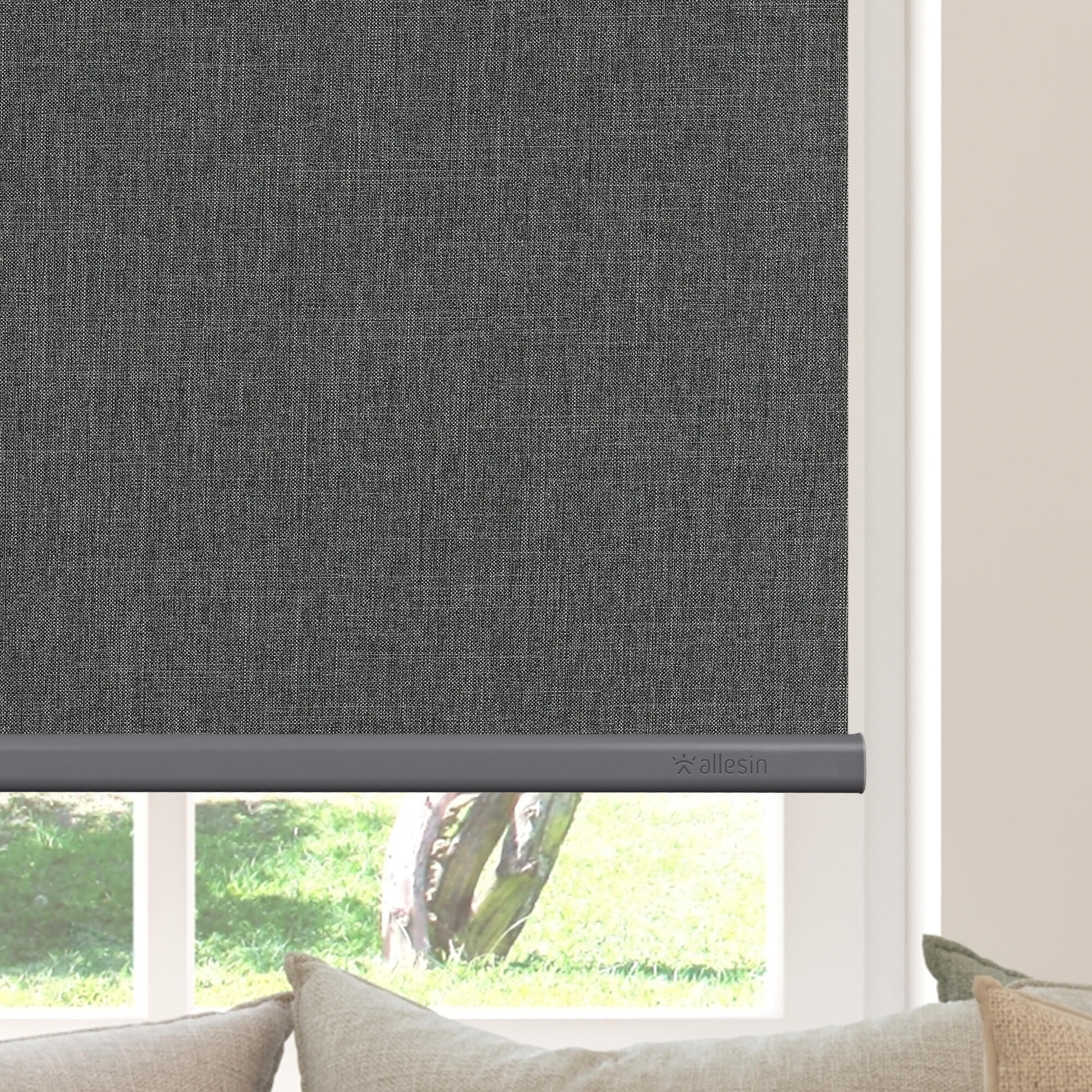 Allesin Select Motorized Blackout Roller Shades