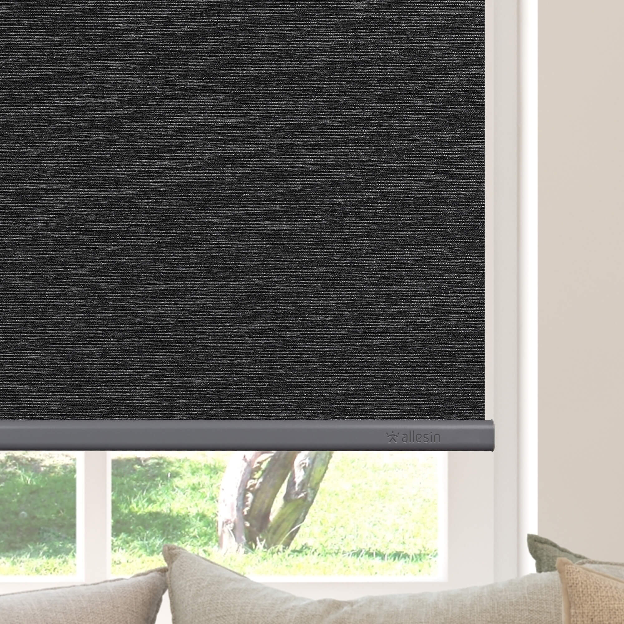 Allesin Select Motorized Blackout Roller Shades