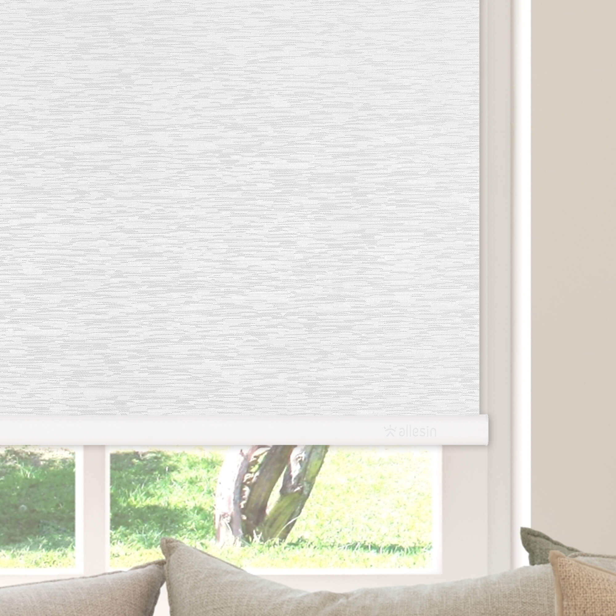 Allesin Select Motorized Blackout Roller Shades