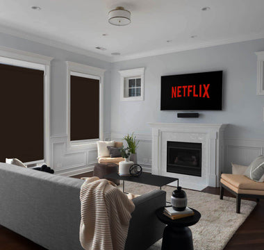 Let the Movie Magic Begin: Home Theater with Smart Blinds