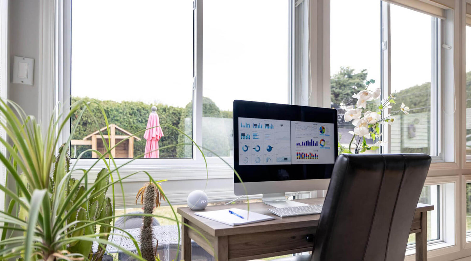 Create A Perfect Home Office Environment with Smart Blinds