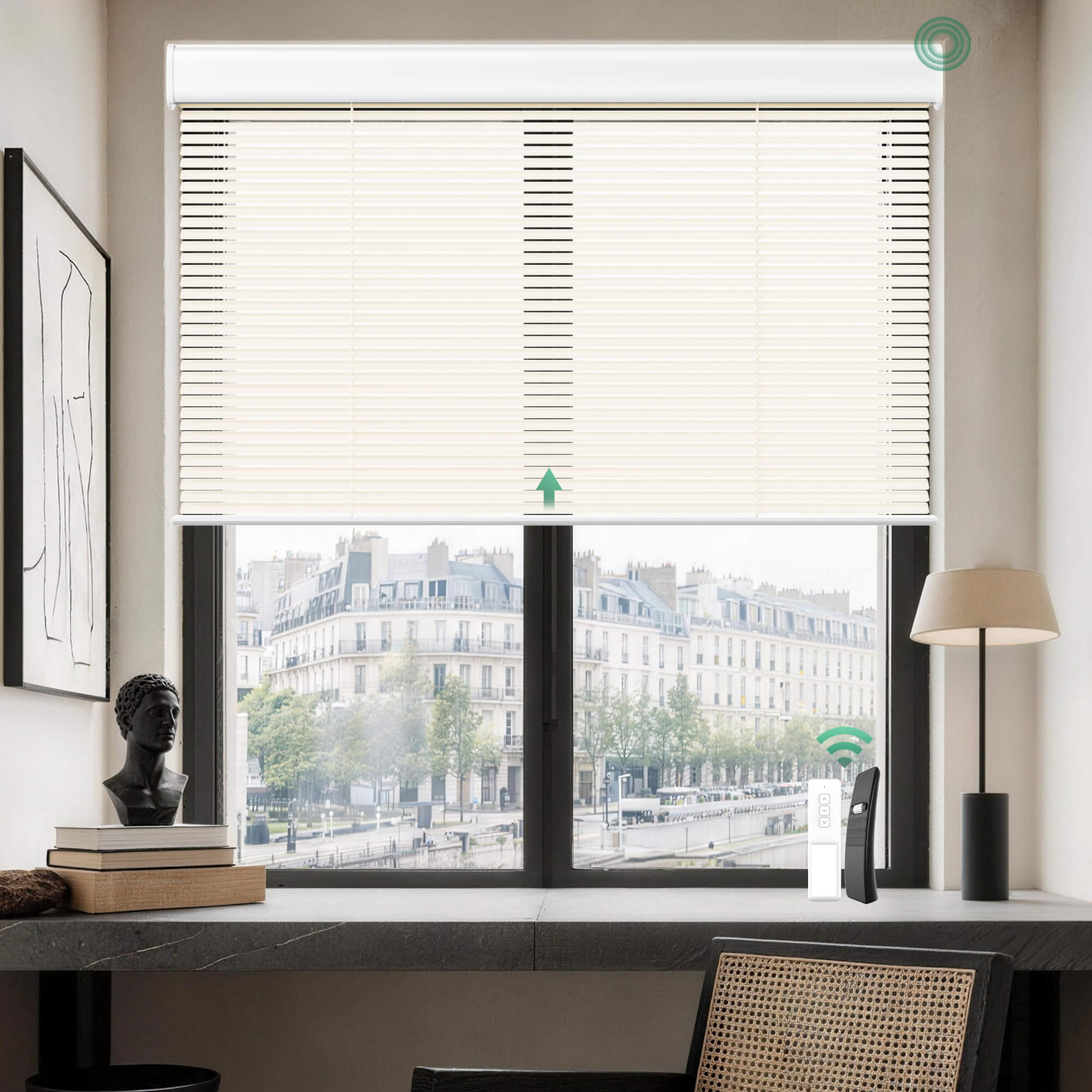 Allesin Motorized Venetian Blinds | Stylish Series