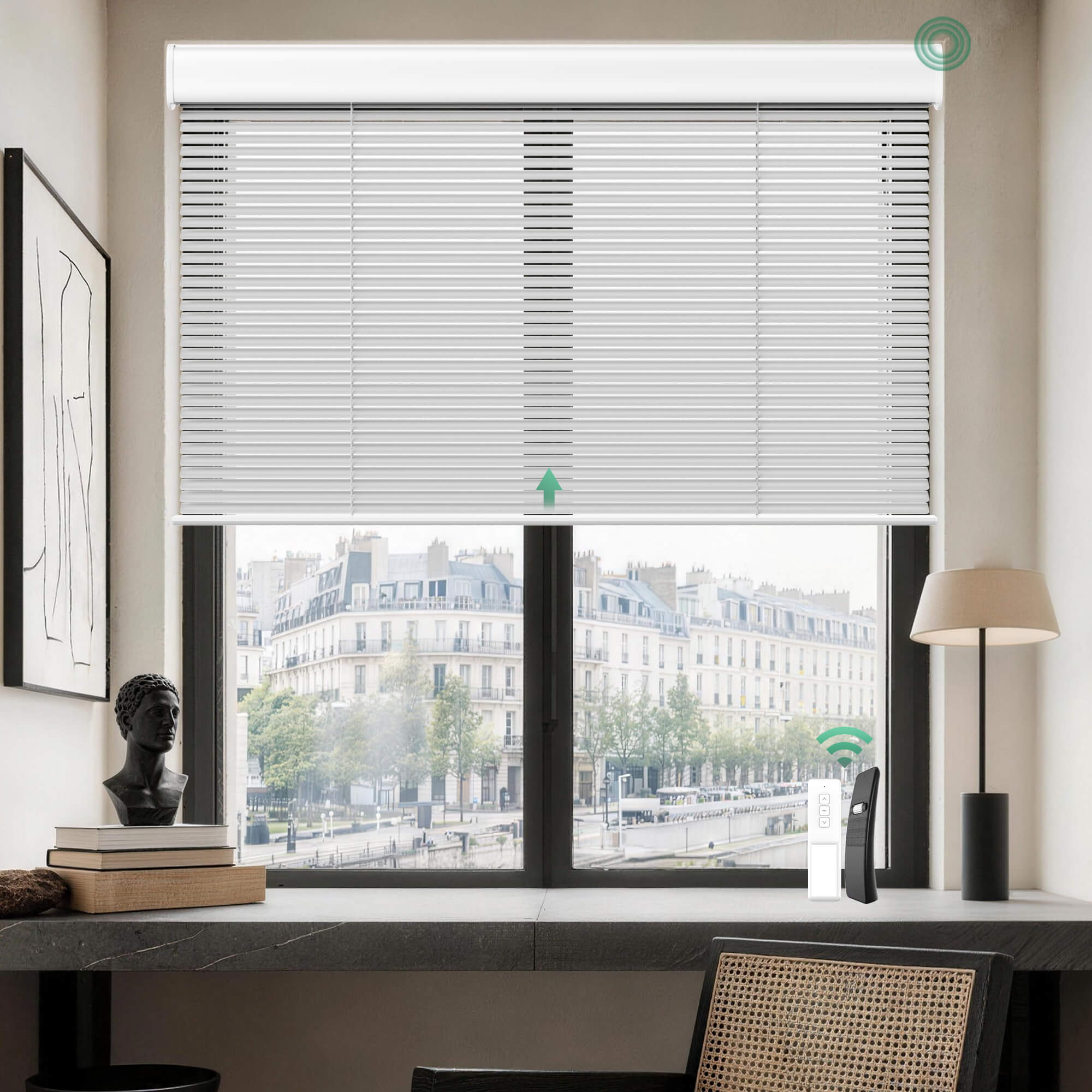 Allesin Motorized Venetian Blinds | Stylish Series