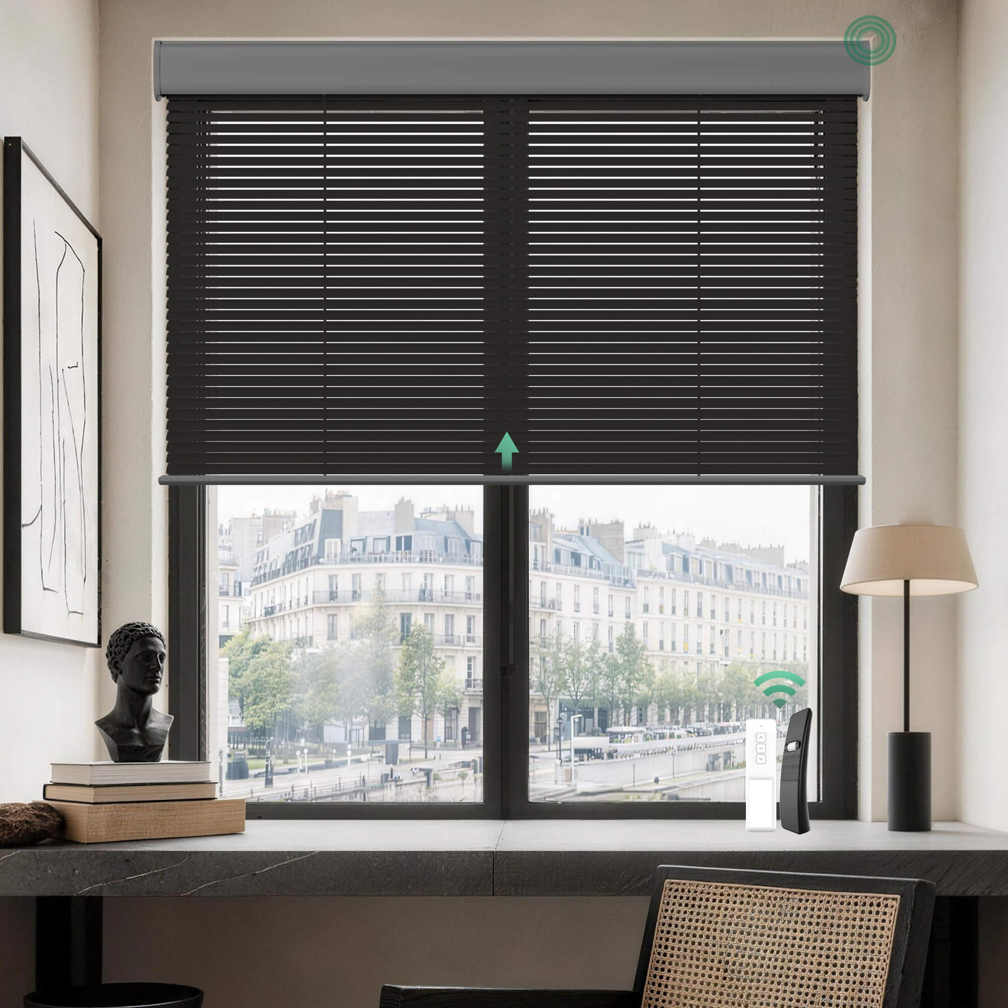 Allesin Motorized Venetian Blinds | Stylish Series