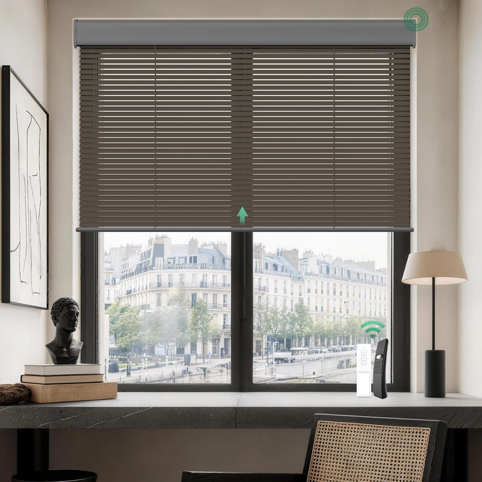 Allesin Motorized Venetian Blinds | Stylish Series