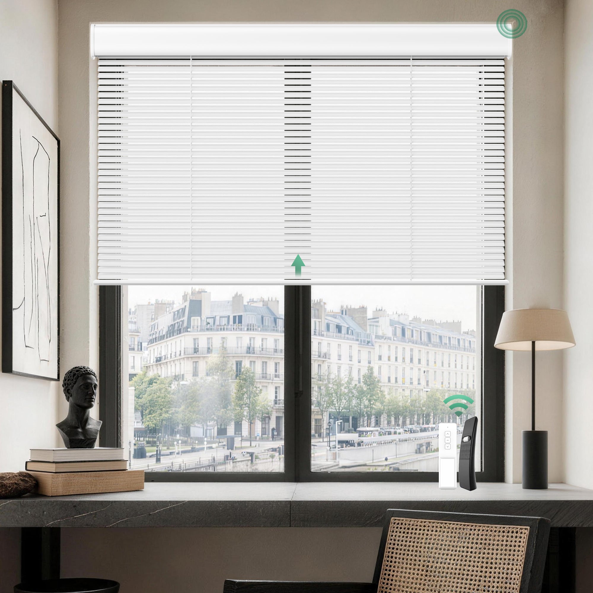 Allesin Motorized Venetian Blinds | Stylish Series