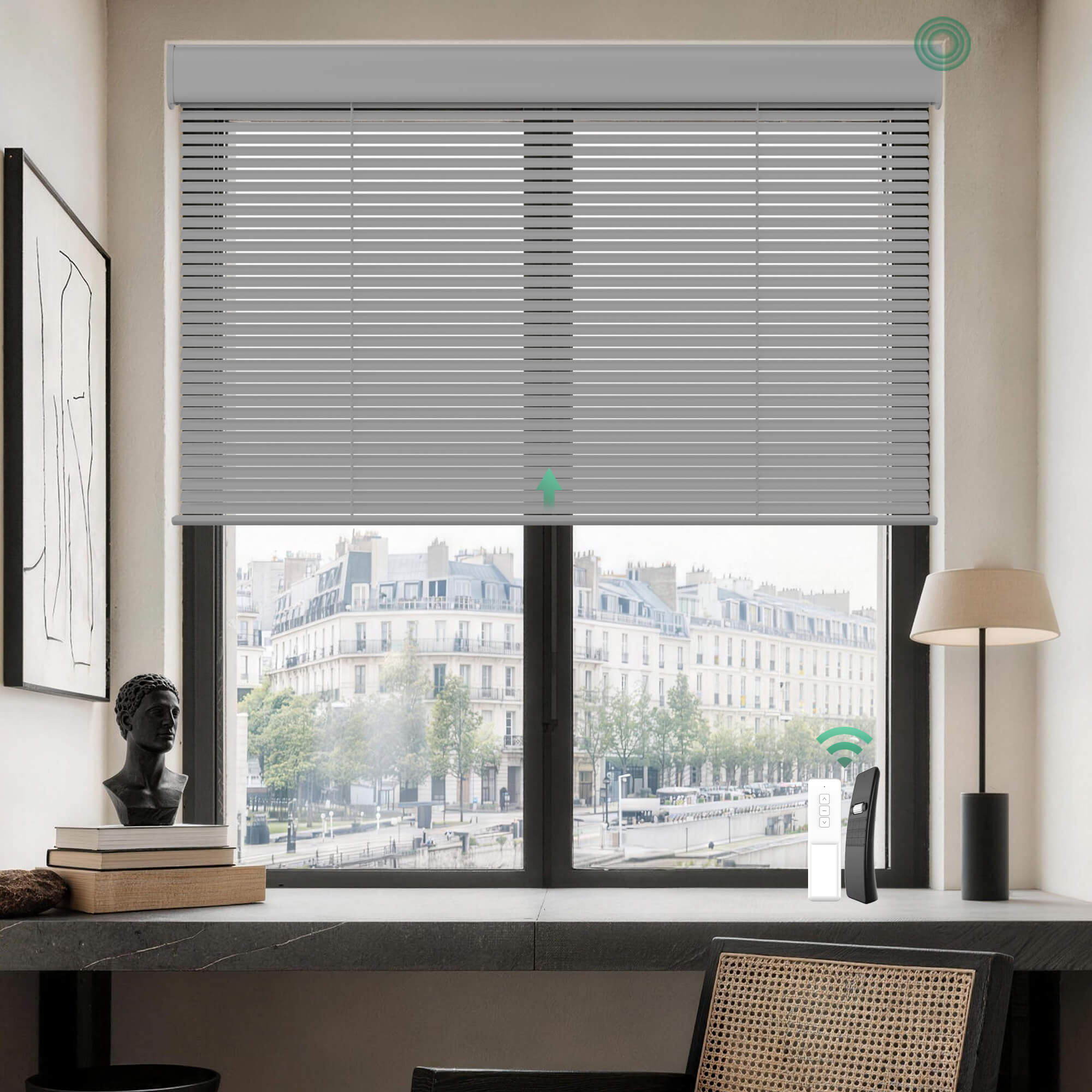Allesin Motorized Venetian Blinds | Stylish Series
