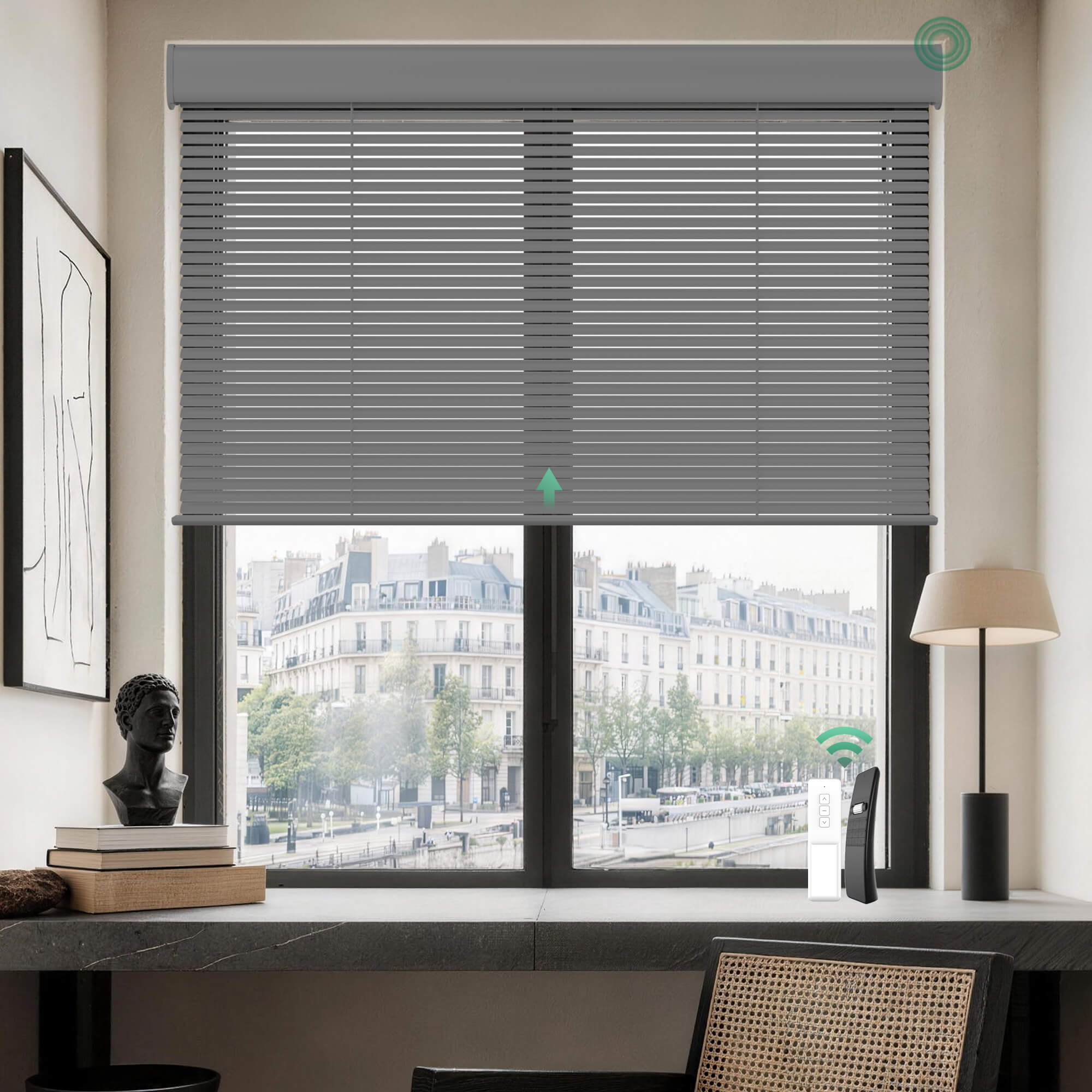 Allesin Motorized Venetian Blinds | Stylish Series