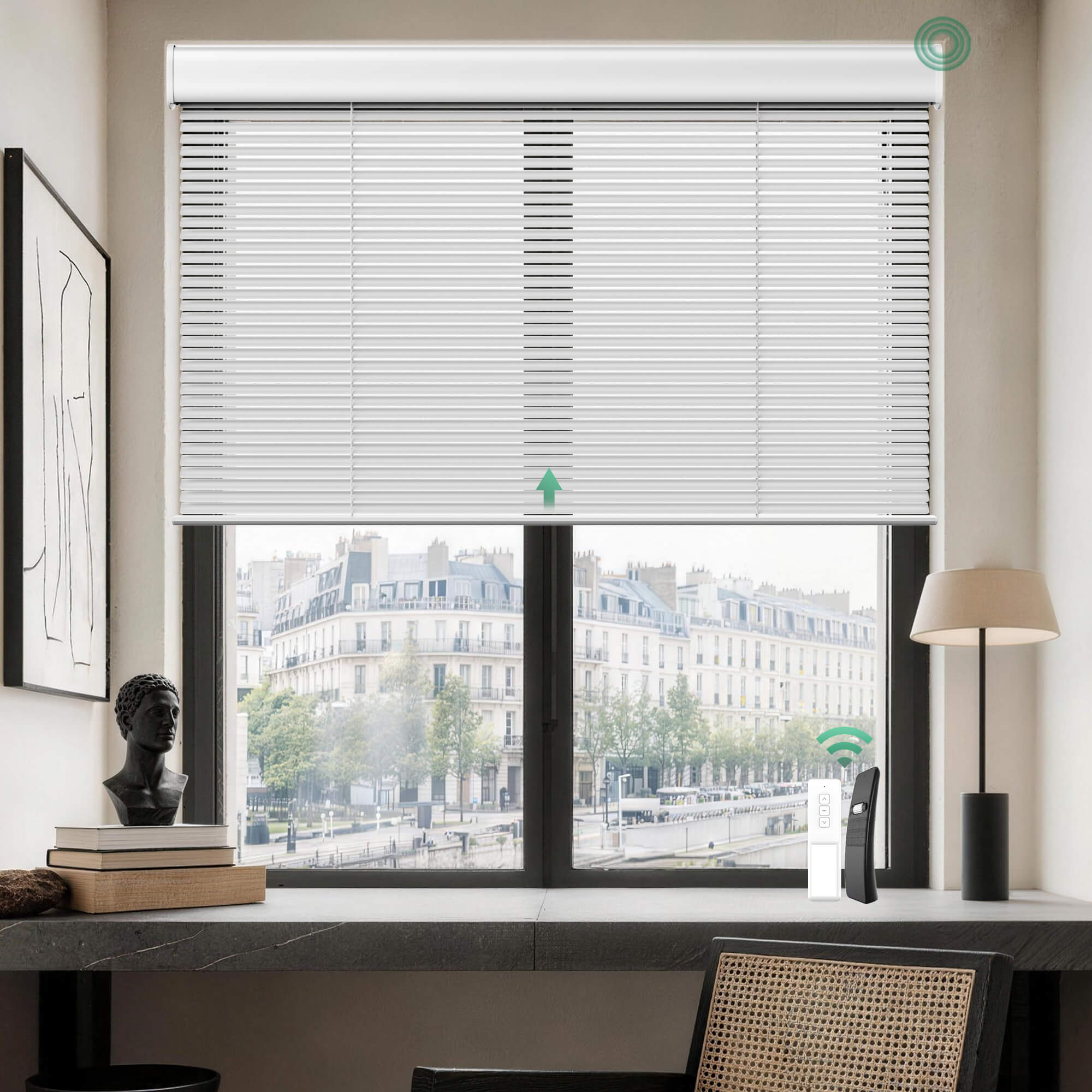 Allesin Motorized Venetian Blinds | Stylish Series
