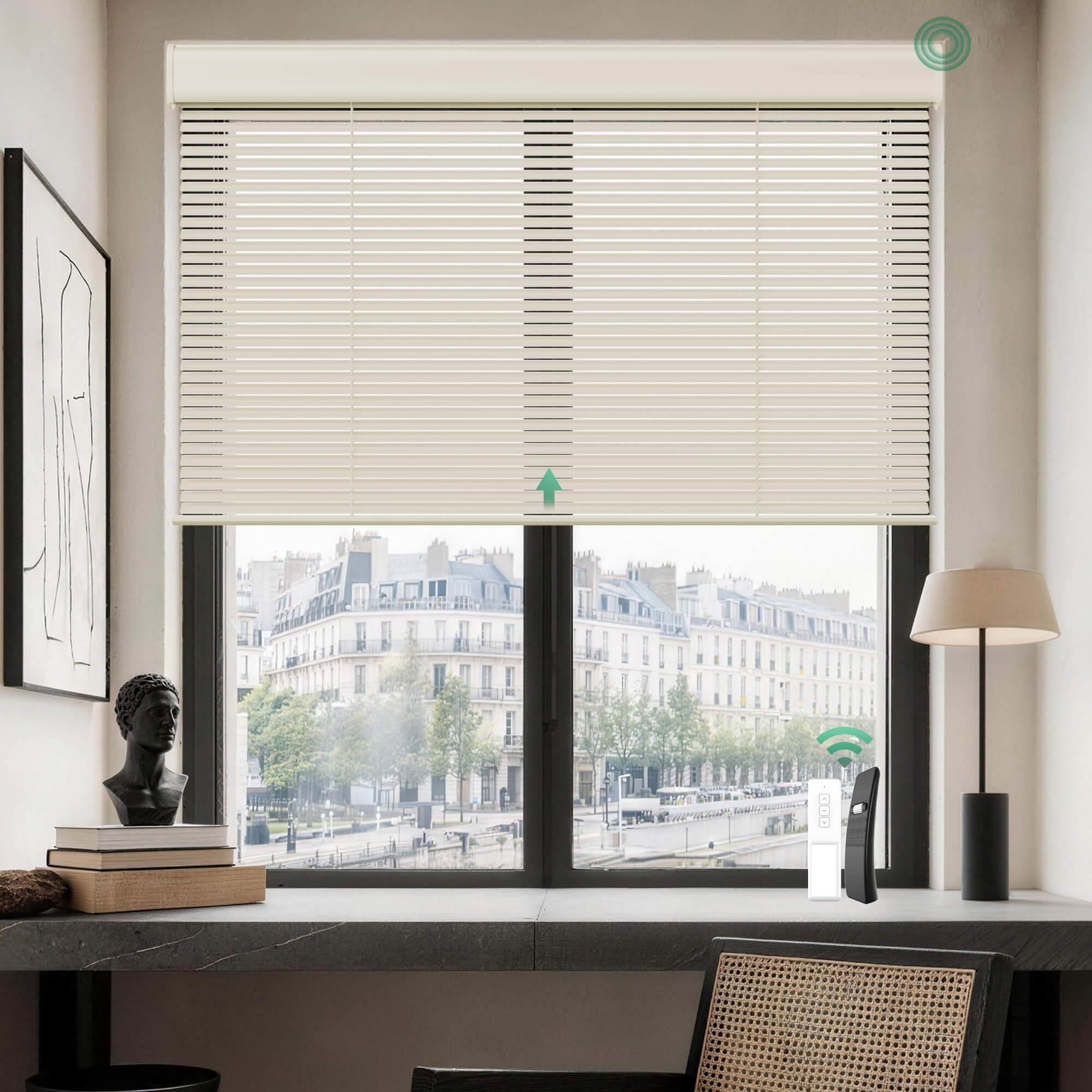 Allesin Motorized Venetian Blinds | Stylish Series