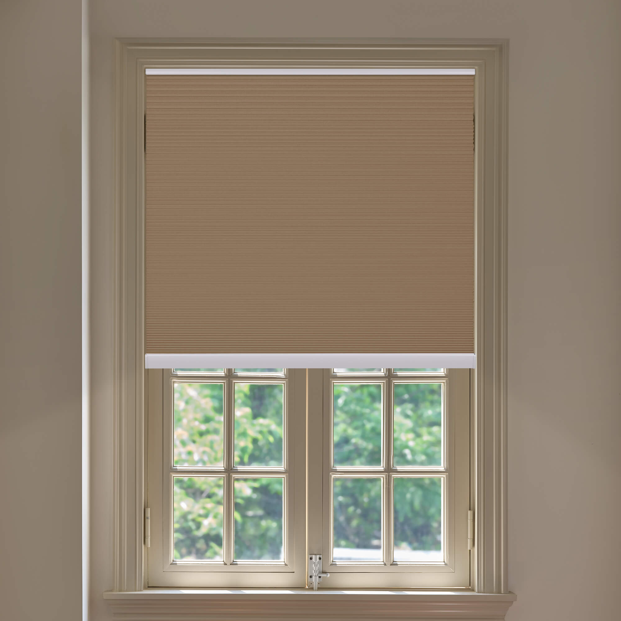 Allesin Blackout Honeycomb Shades | Bottom-mounted Motor