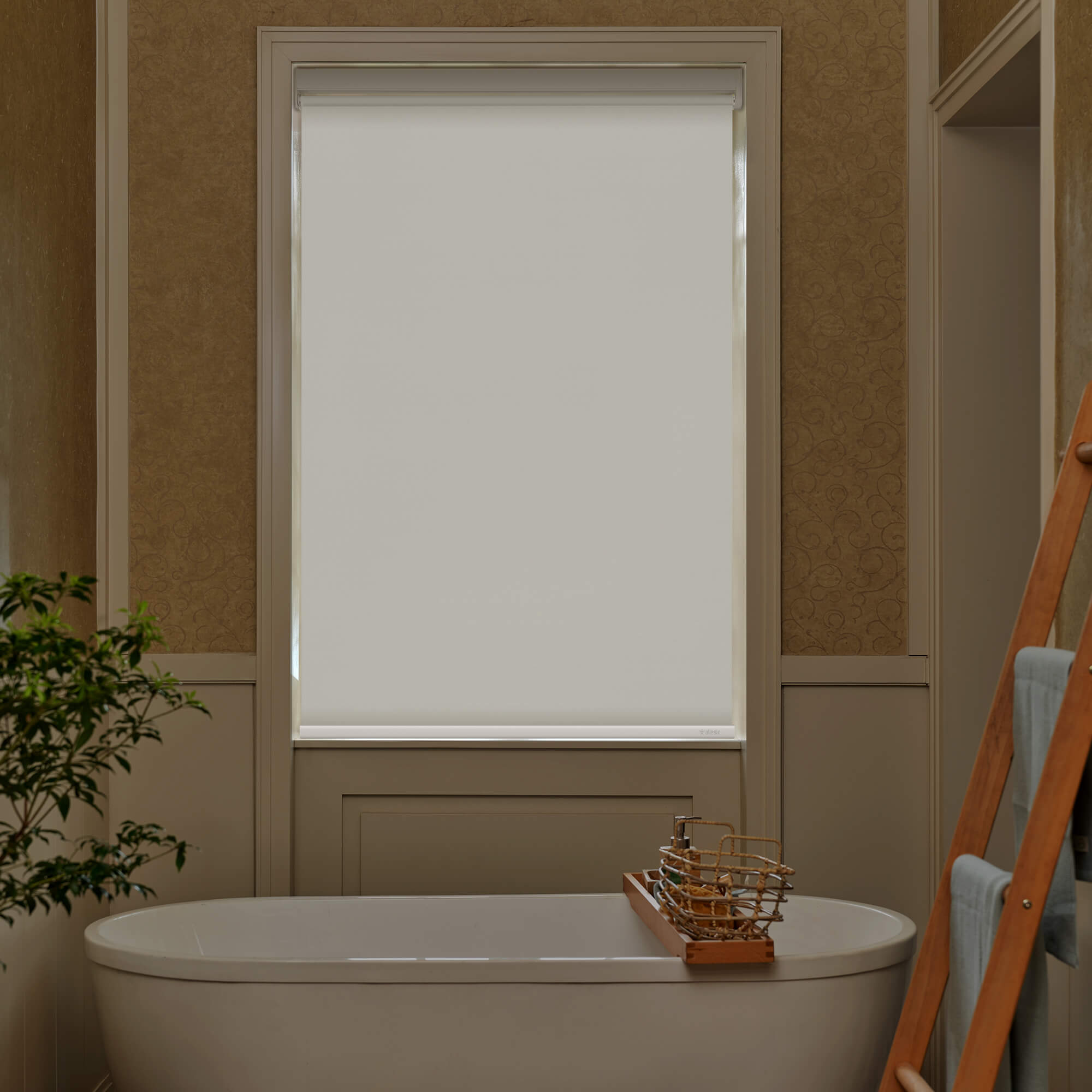 Allesin Best-Value Motorized Blackout Roller Shades