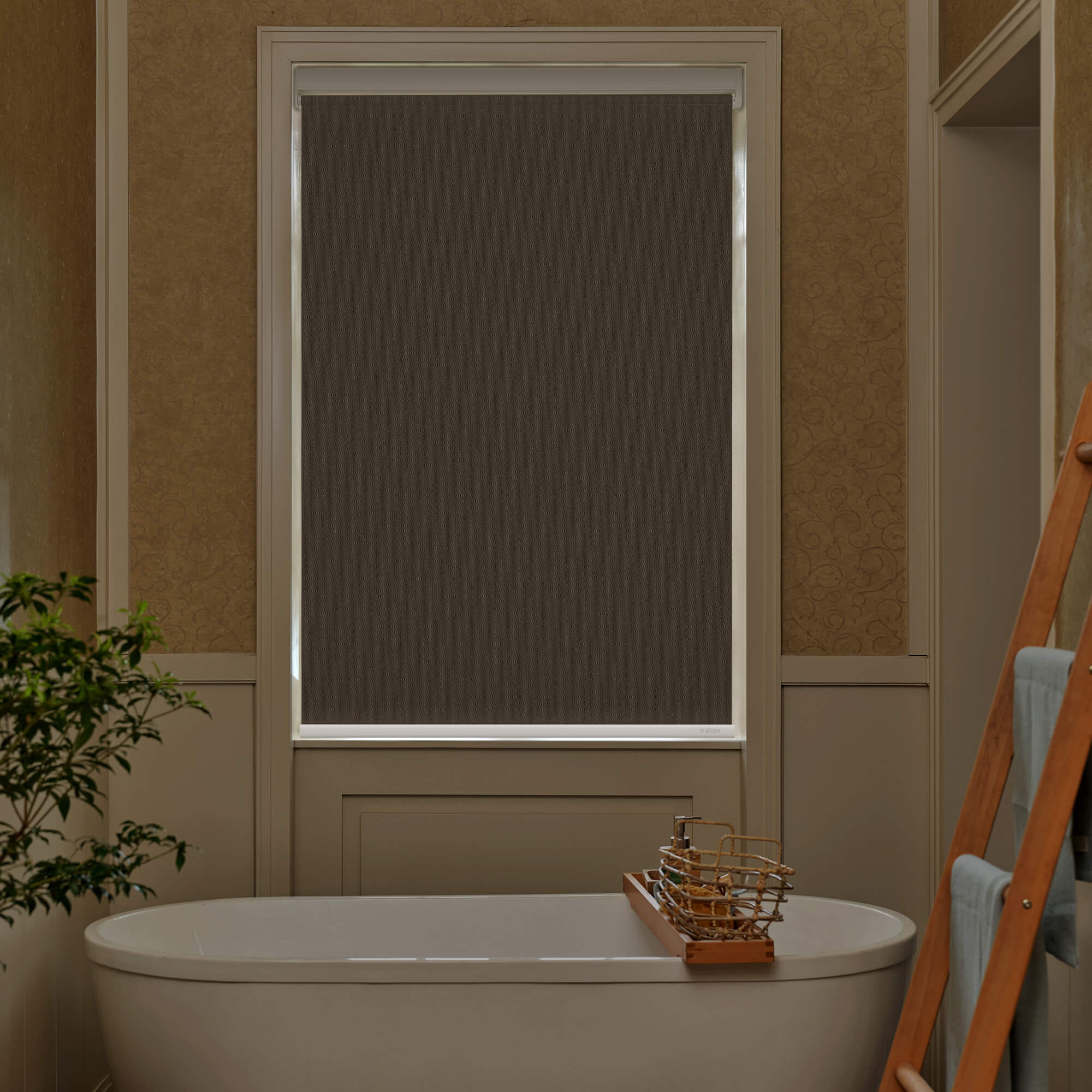 Allesin Best-Value Motorized Blackout Roller Shades