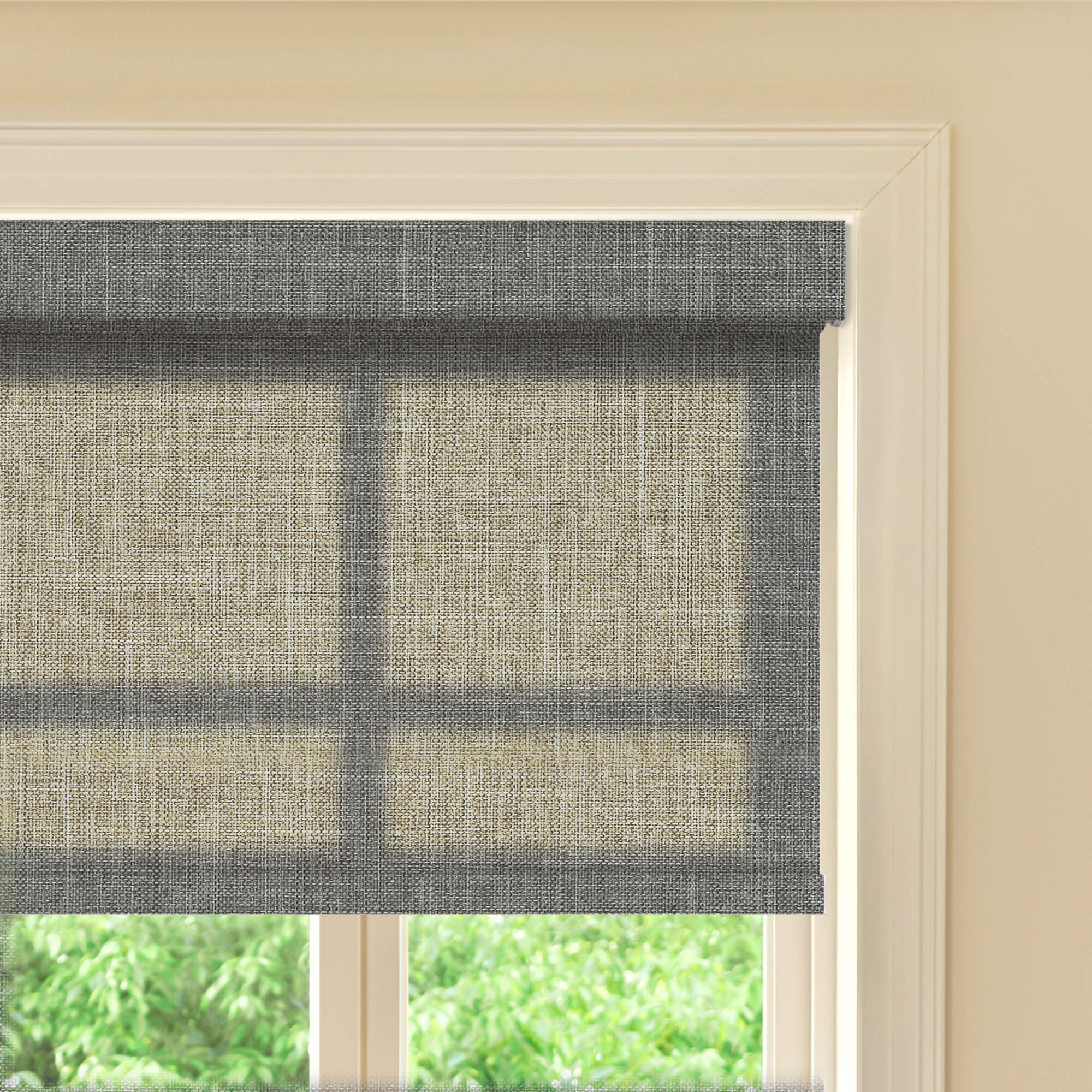 Allesin Prestige Motorized Light Filtering Roller Shades