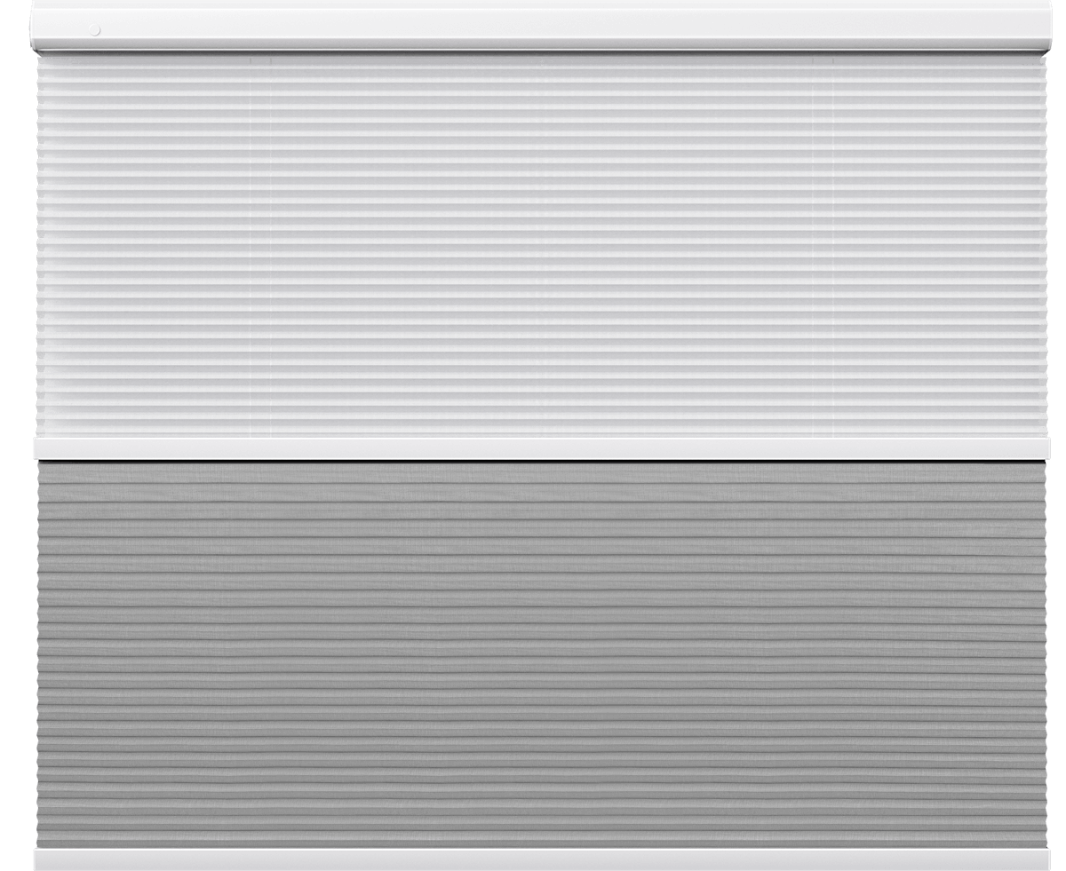 Allesin Prestige Motorized Day/Night Honeycomb Shades