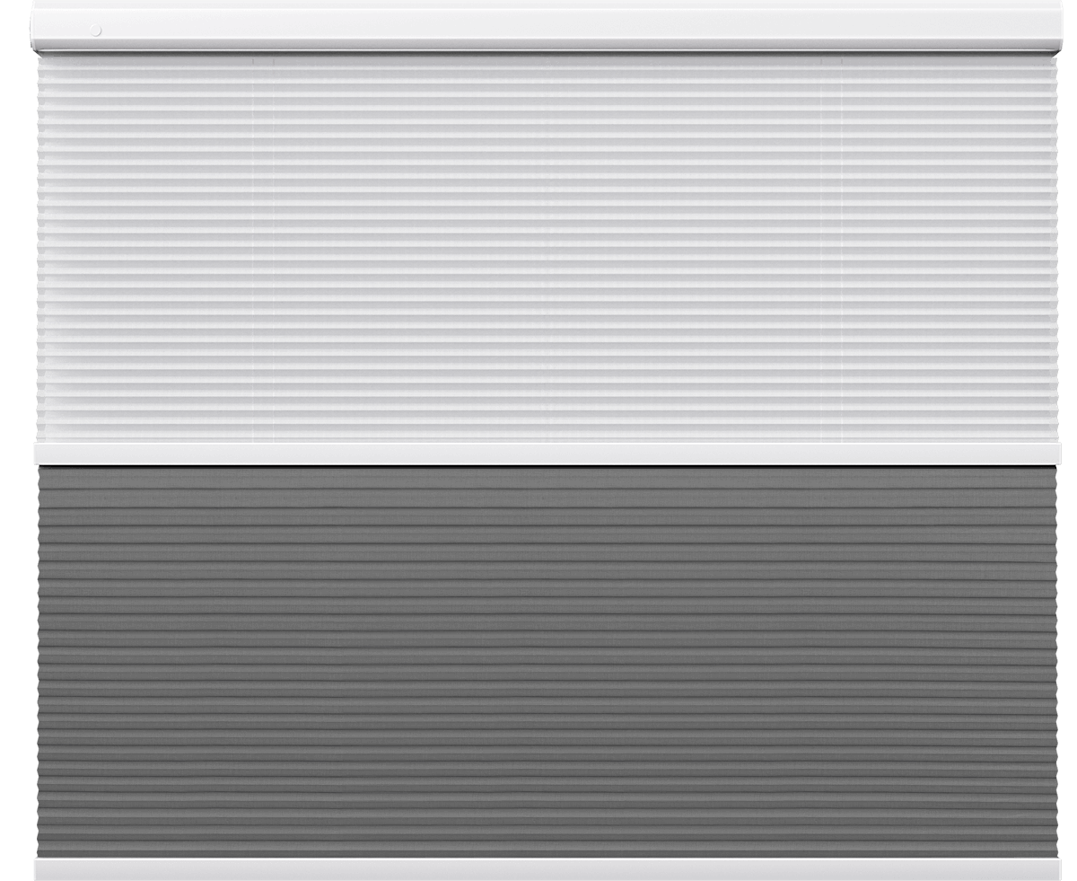 Allesin Prestige Motorized Day/Night Honeycomb Shades