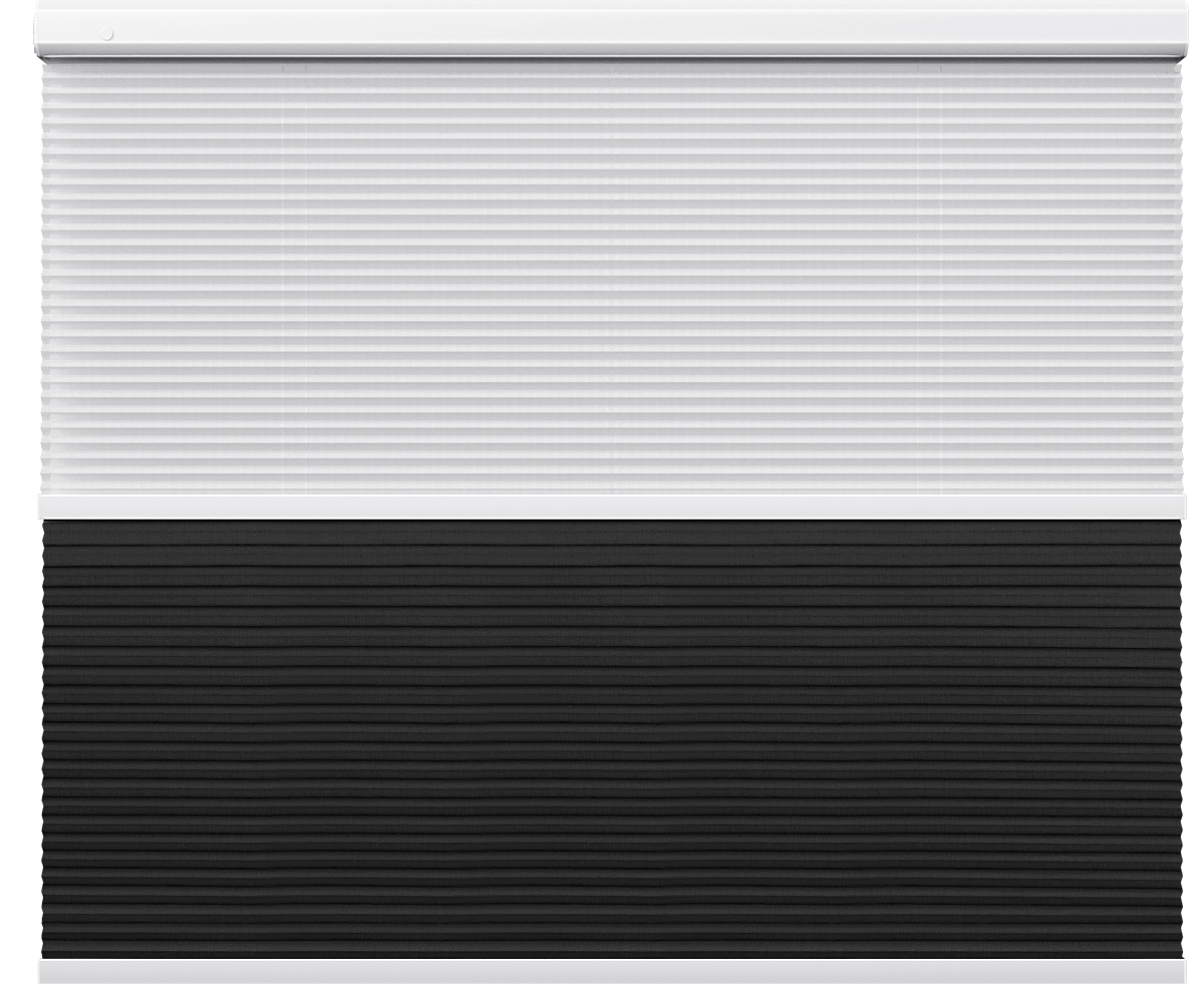 Allesin Prestige Motorized Day/Night Honeycomb Shades