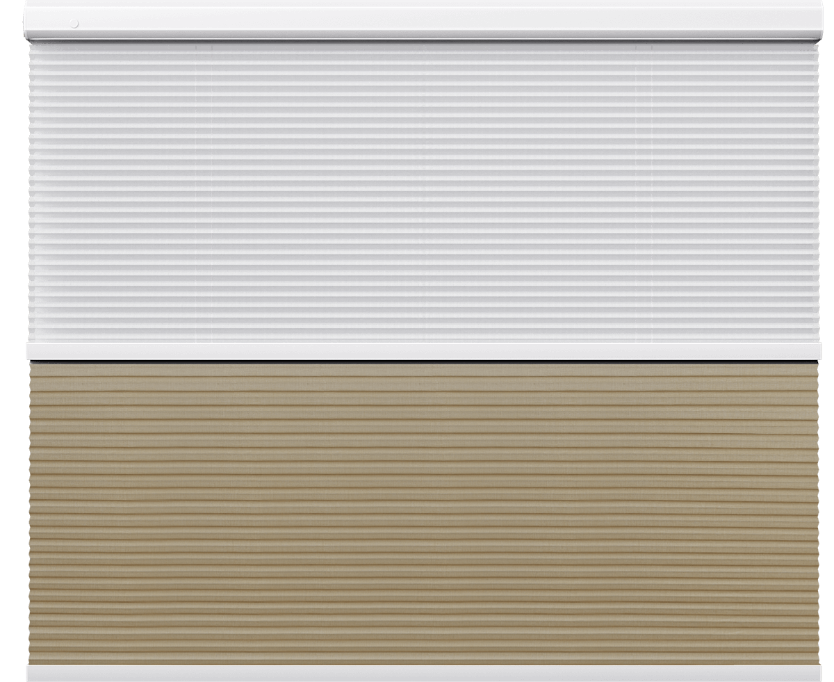 Allesin Prestige Motorized Day/Night Honeycomb Shades