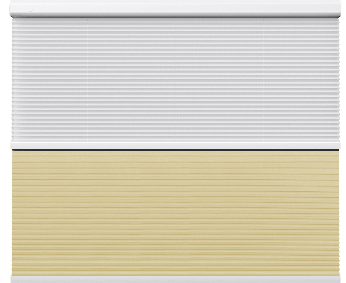 Allesin Prestige Motorized Day/Night Honeycomb Shades