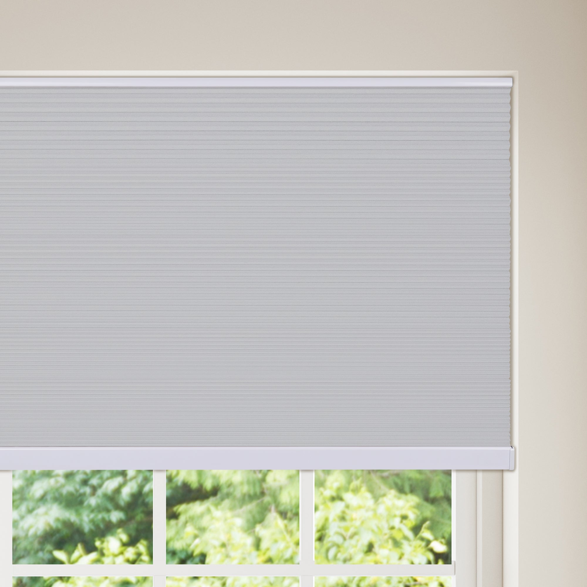 Allesin Blackout Honeycomb Shades | Bottom-mounted Motor