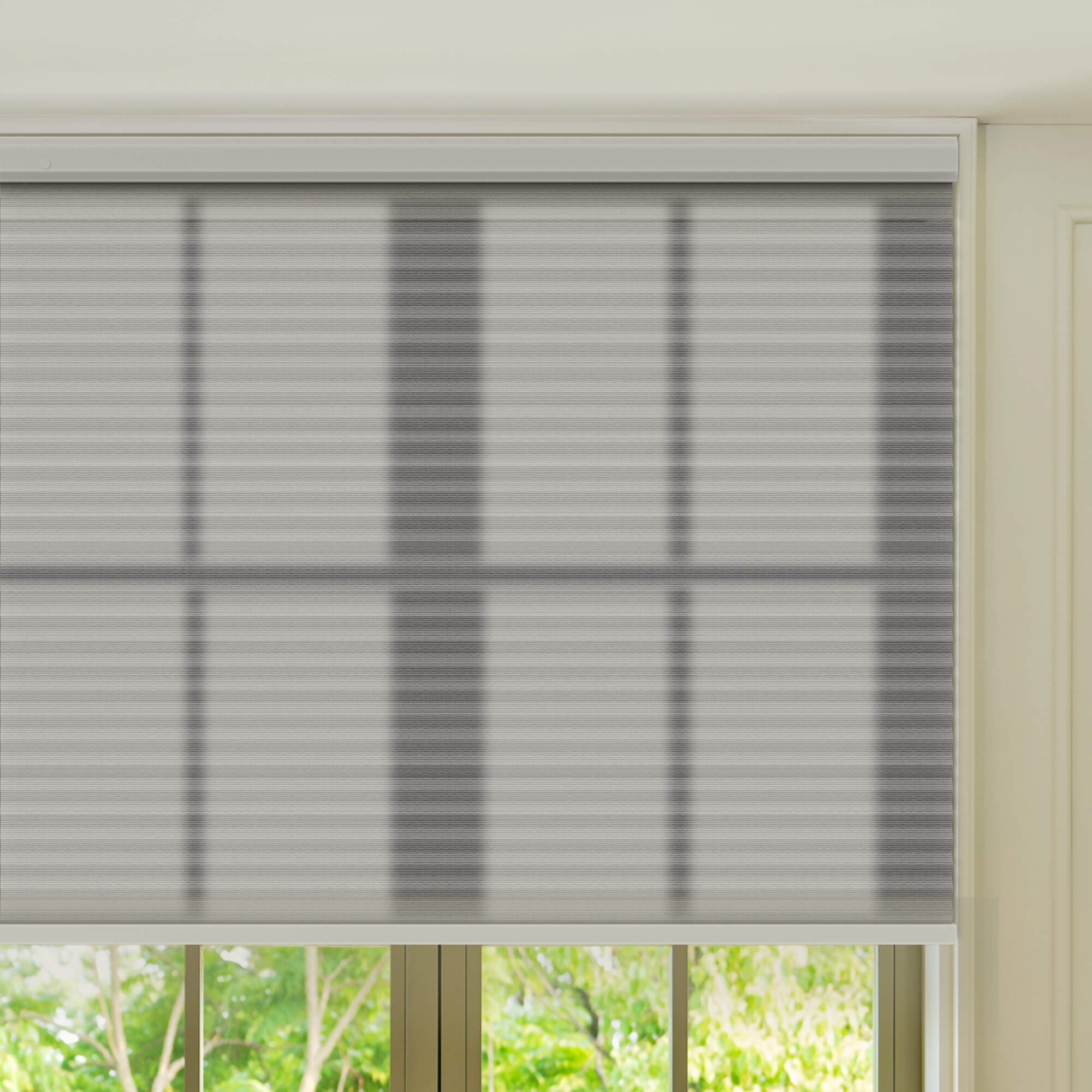 Allesin Prestige Motorized Light Filtering Honeycomb Shades