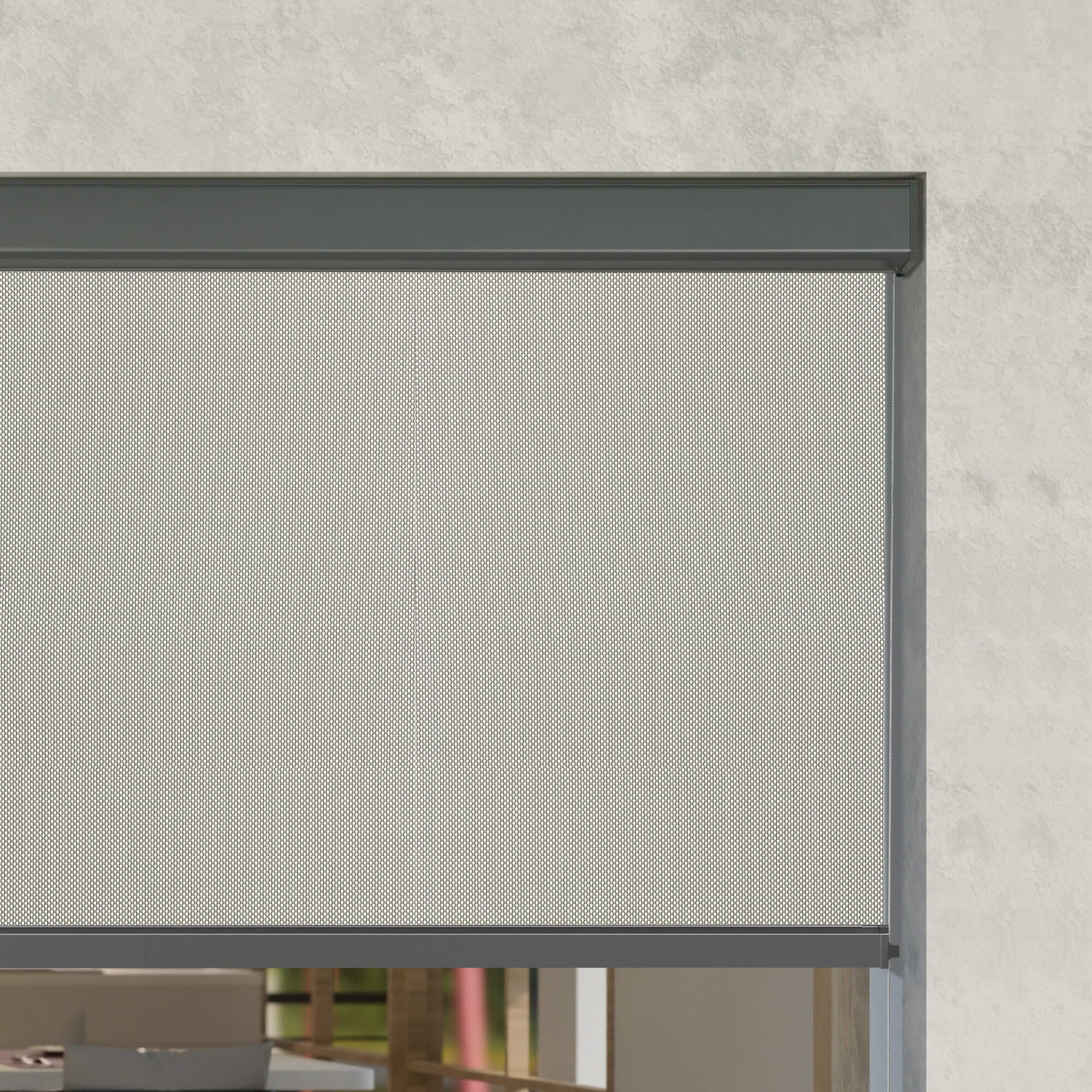 Allesin Motorized Outdoor Roller Shades