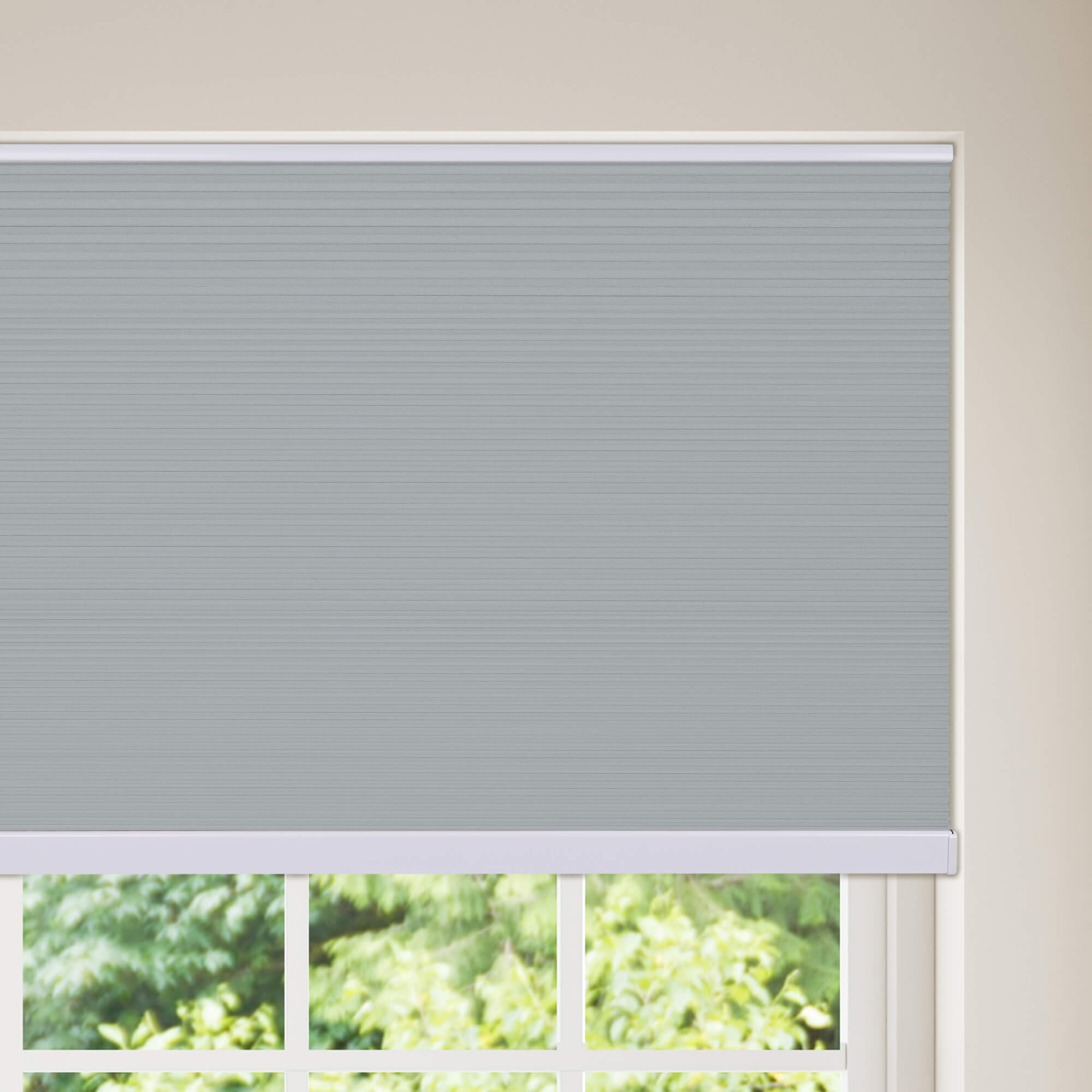 Allesin Blackout Honeycomb Shades | Bottom-mounted Motor
