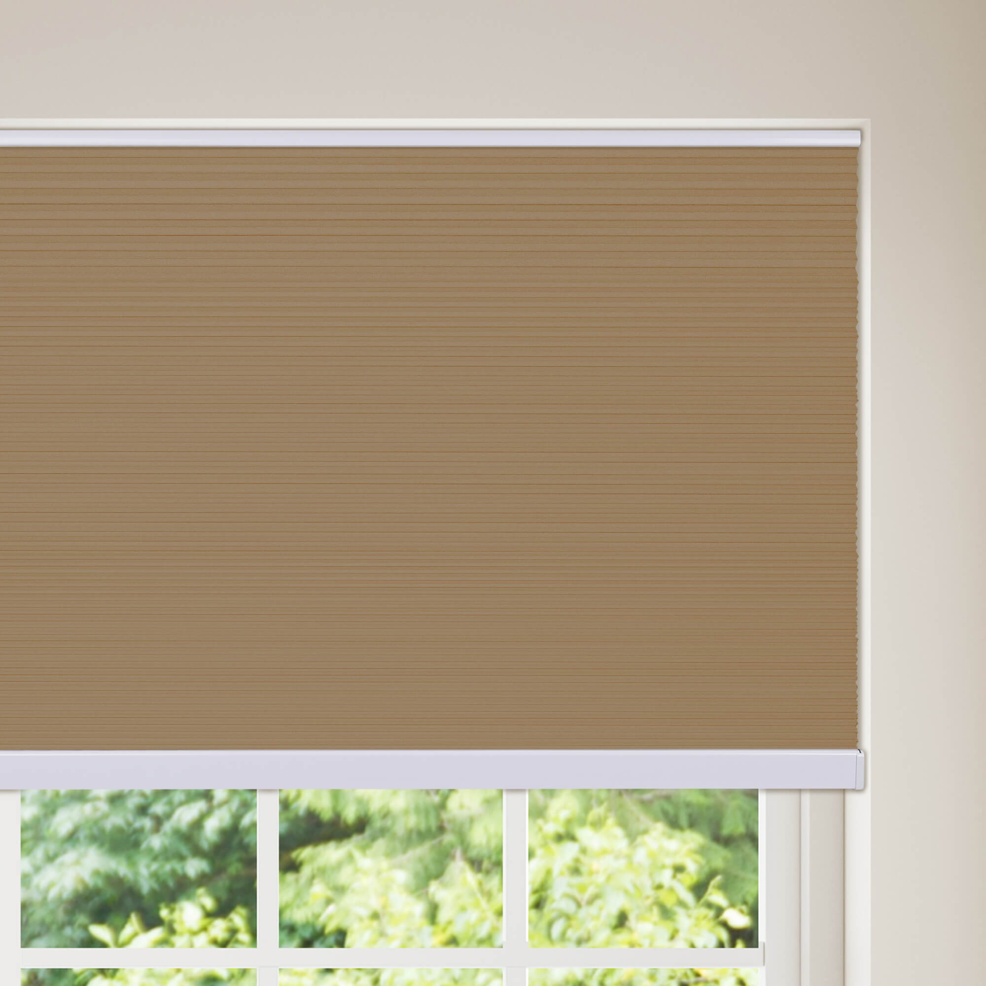 Allesin Blackout Honeycomb Shades | Bottom-mounted Motor