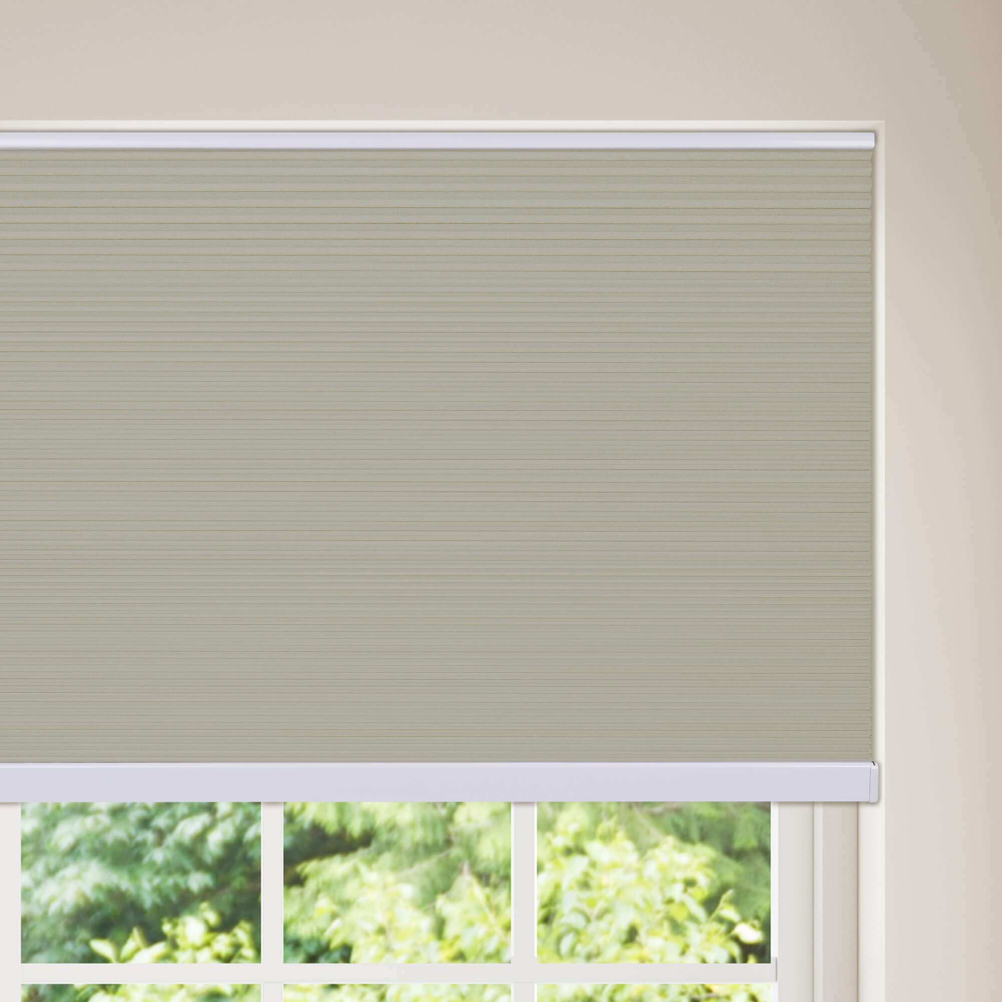 Allesin Blackout Honeycomb Shades | Bottom-mounted Motor