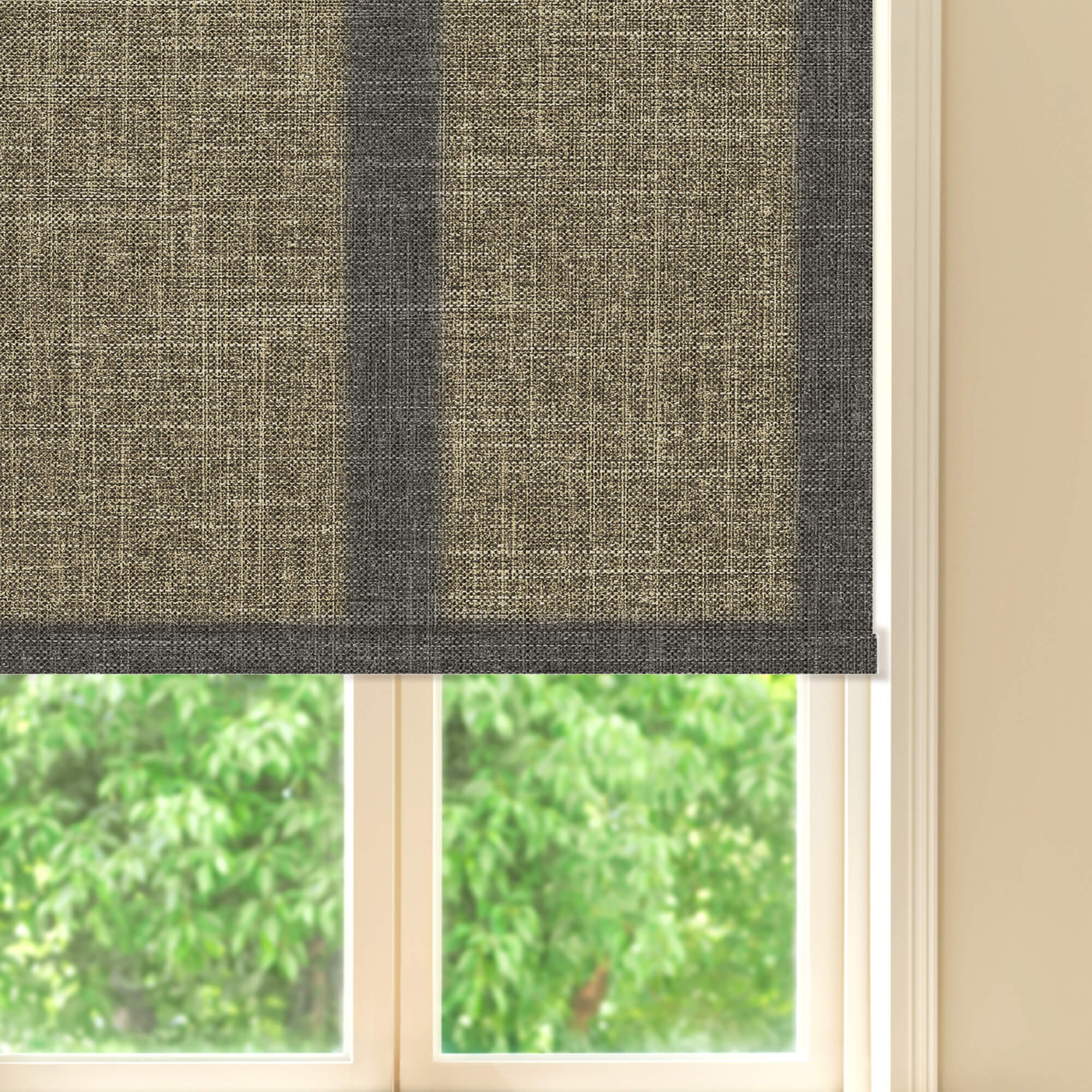 Allesin Prestige Motorized Light Filtering Roller Shades