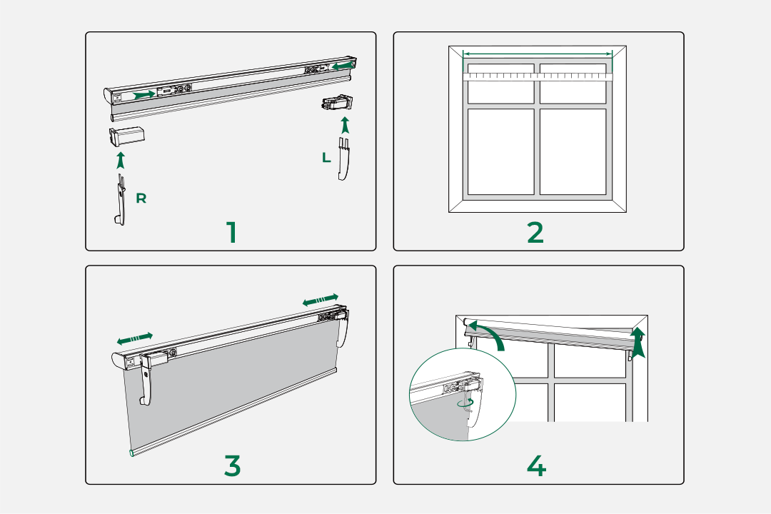 Set Up in 4 Easy Steps
