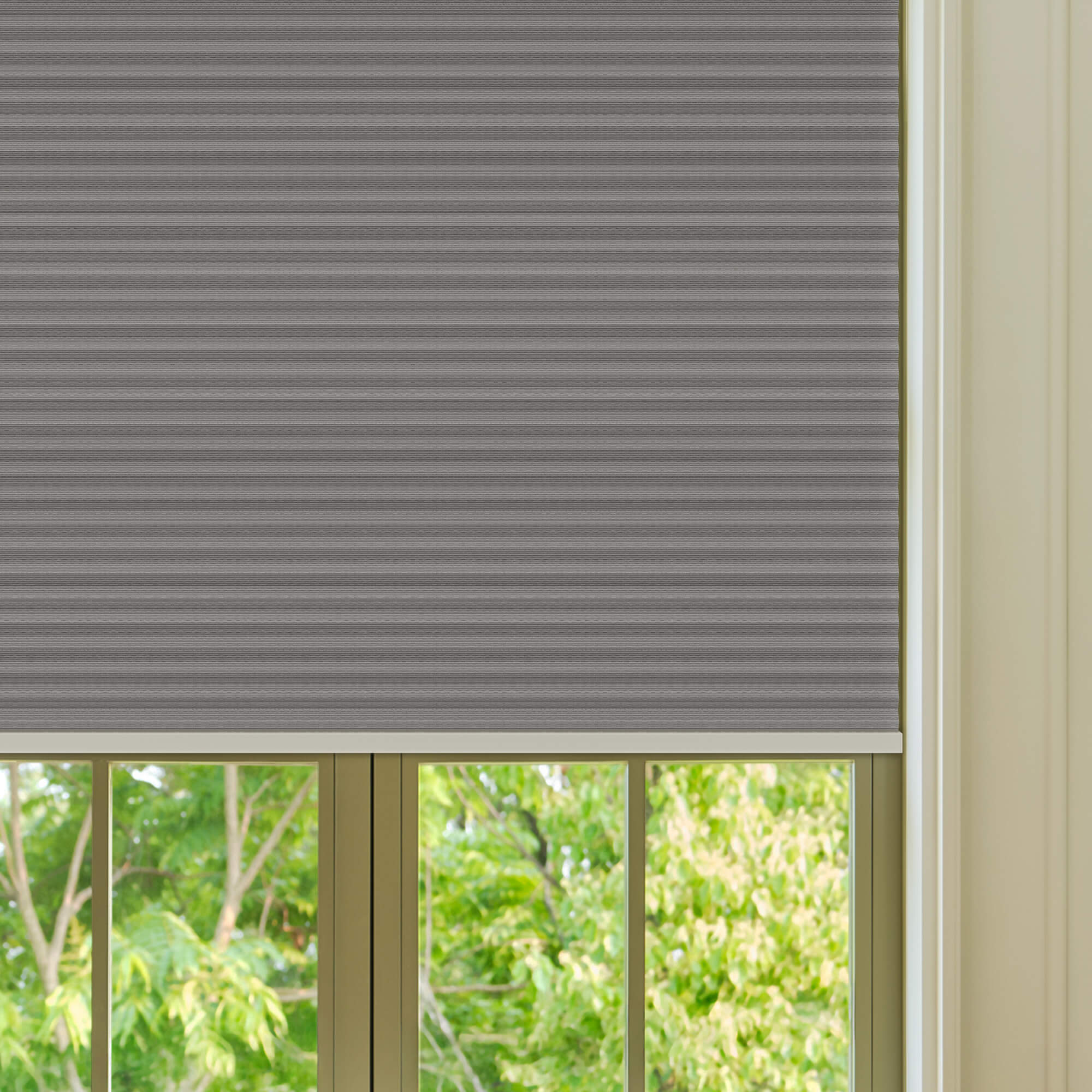 Allesin Prestige Motorized Blackout Honeycomb Shades