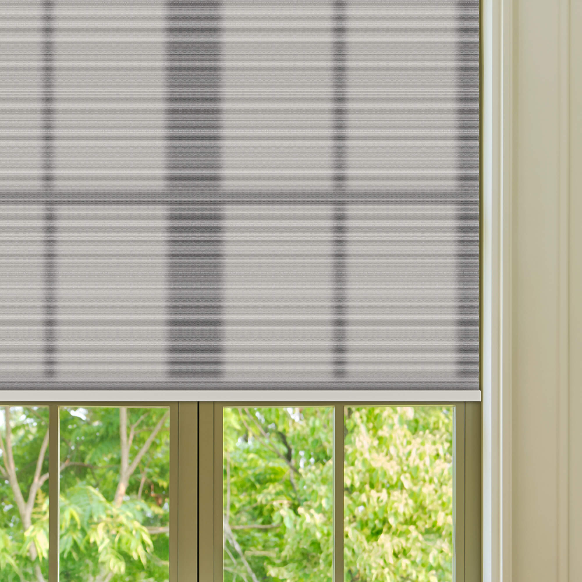 Allesin Prestige Motorized Light Filtering Honeycomb Shades