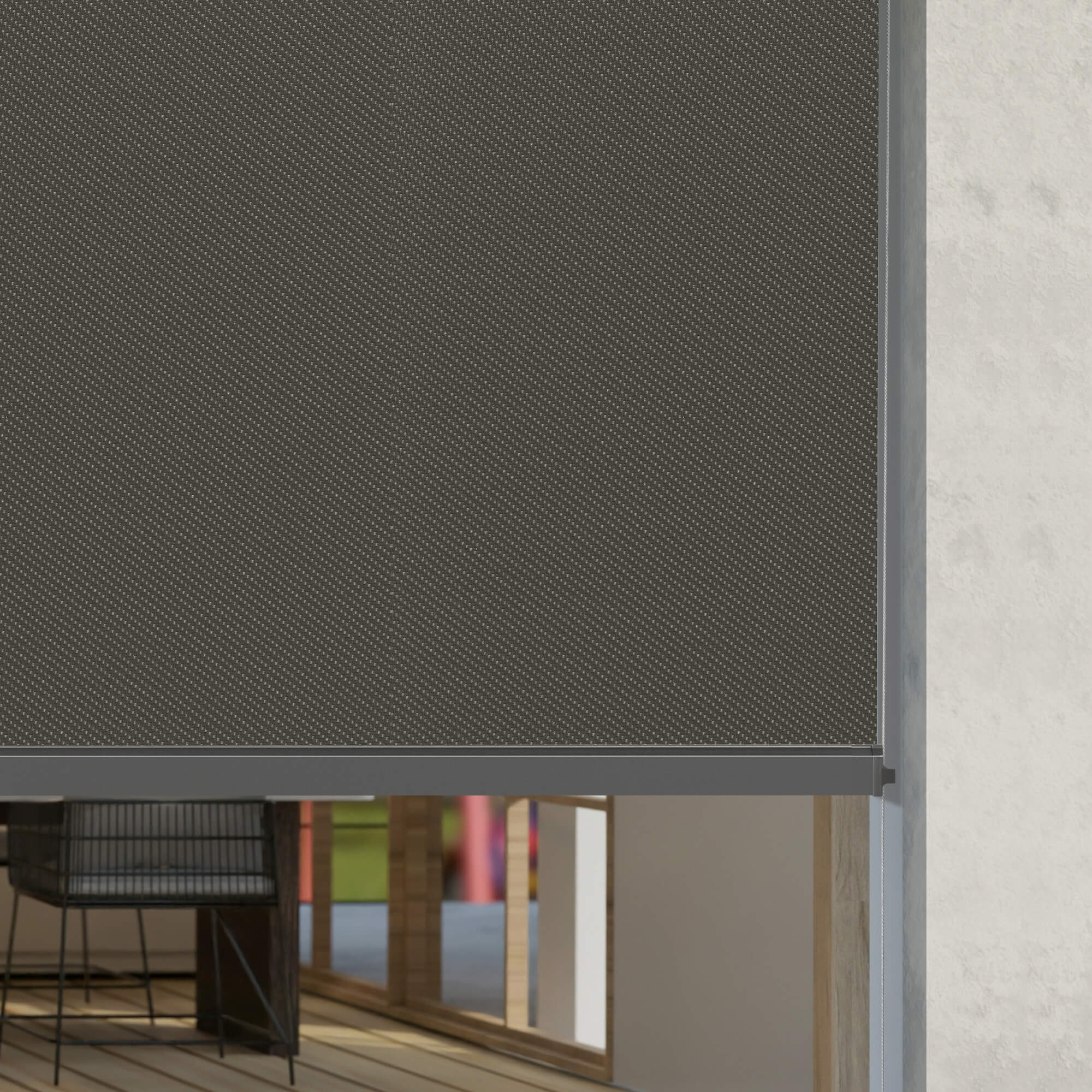 Allesin Motorized Outdoor Roller Shades