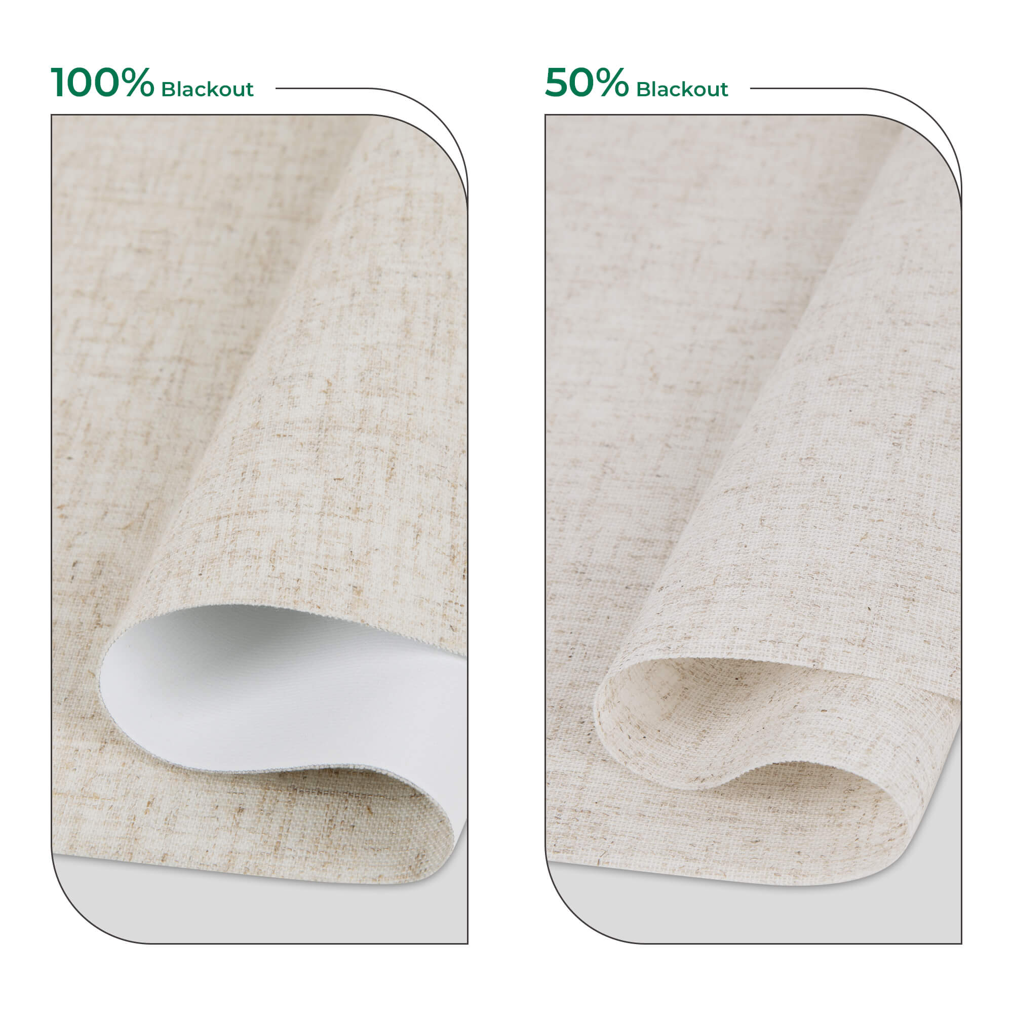 Allesin Motorized Dual Roller Shades | Blackout & Light Filtering