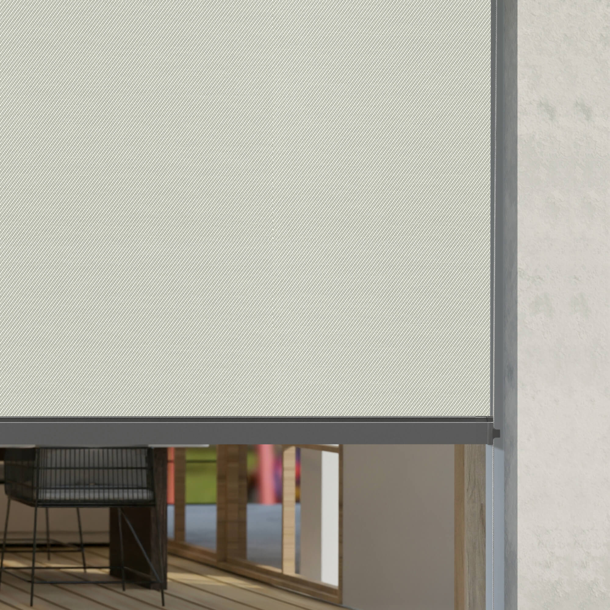 Allesin Motorized Outdoor Roller Shades