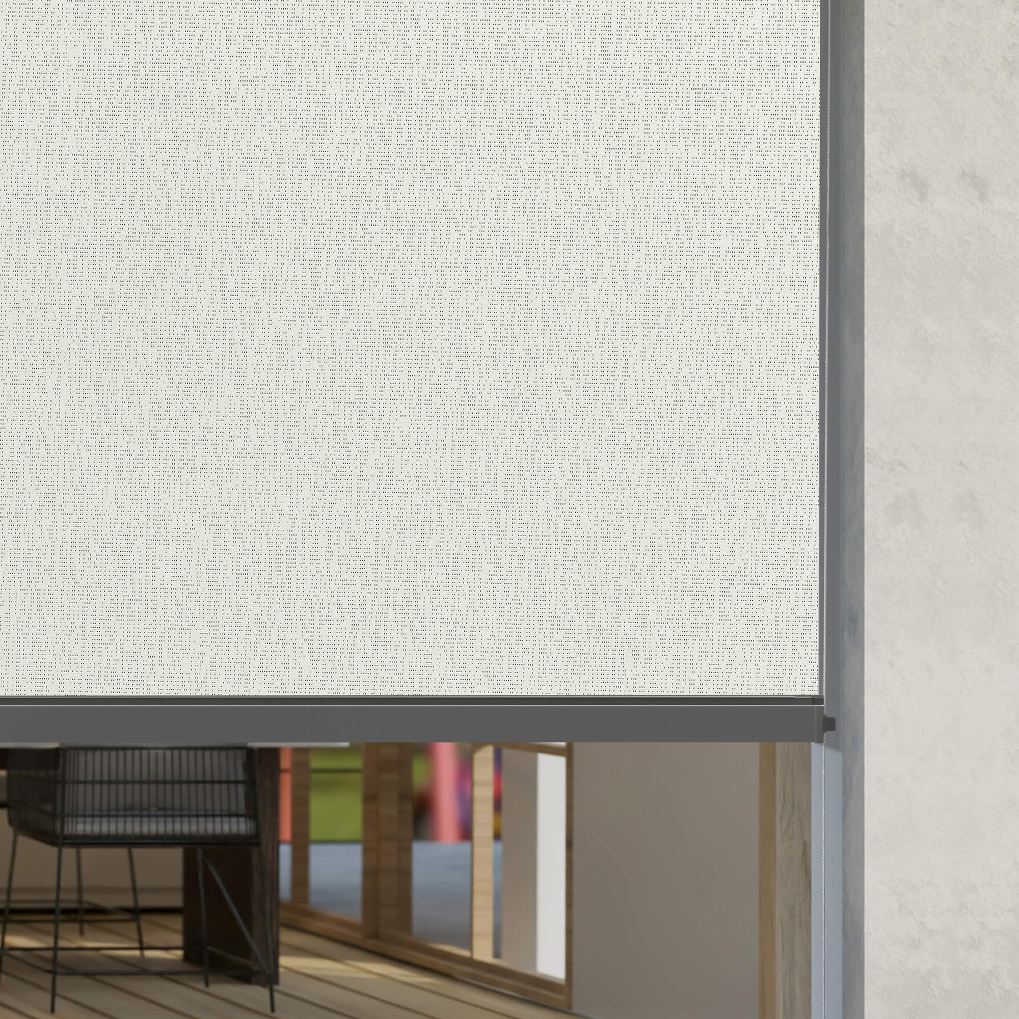 Allesin Motorized Outdoor Roller Shades
